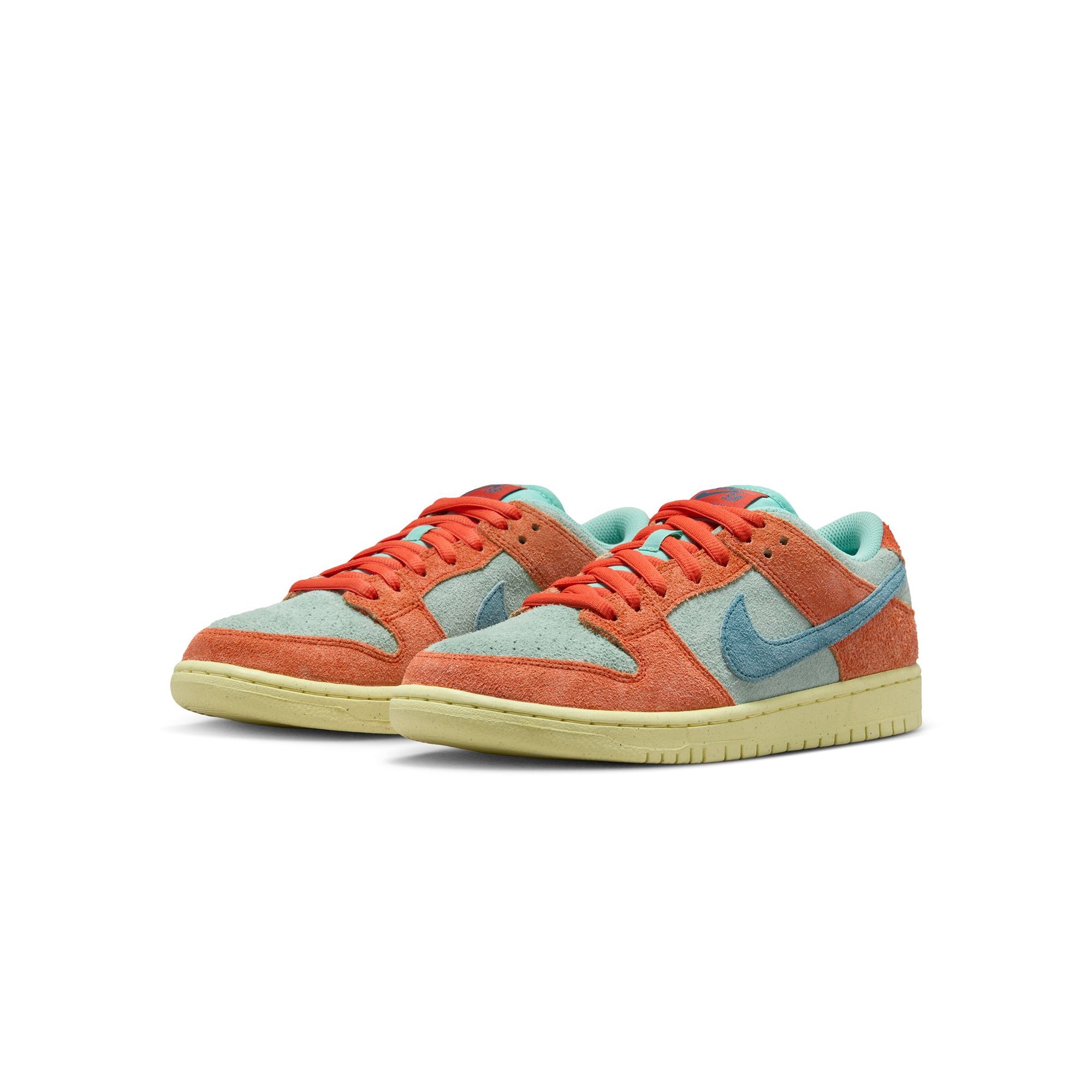 Оригінальна Mens Dunk Low Pro Premium Shoes Orange Nike – вид ззаду