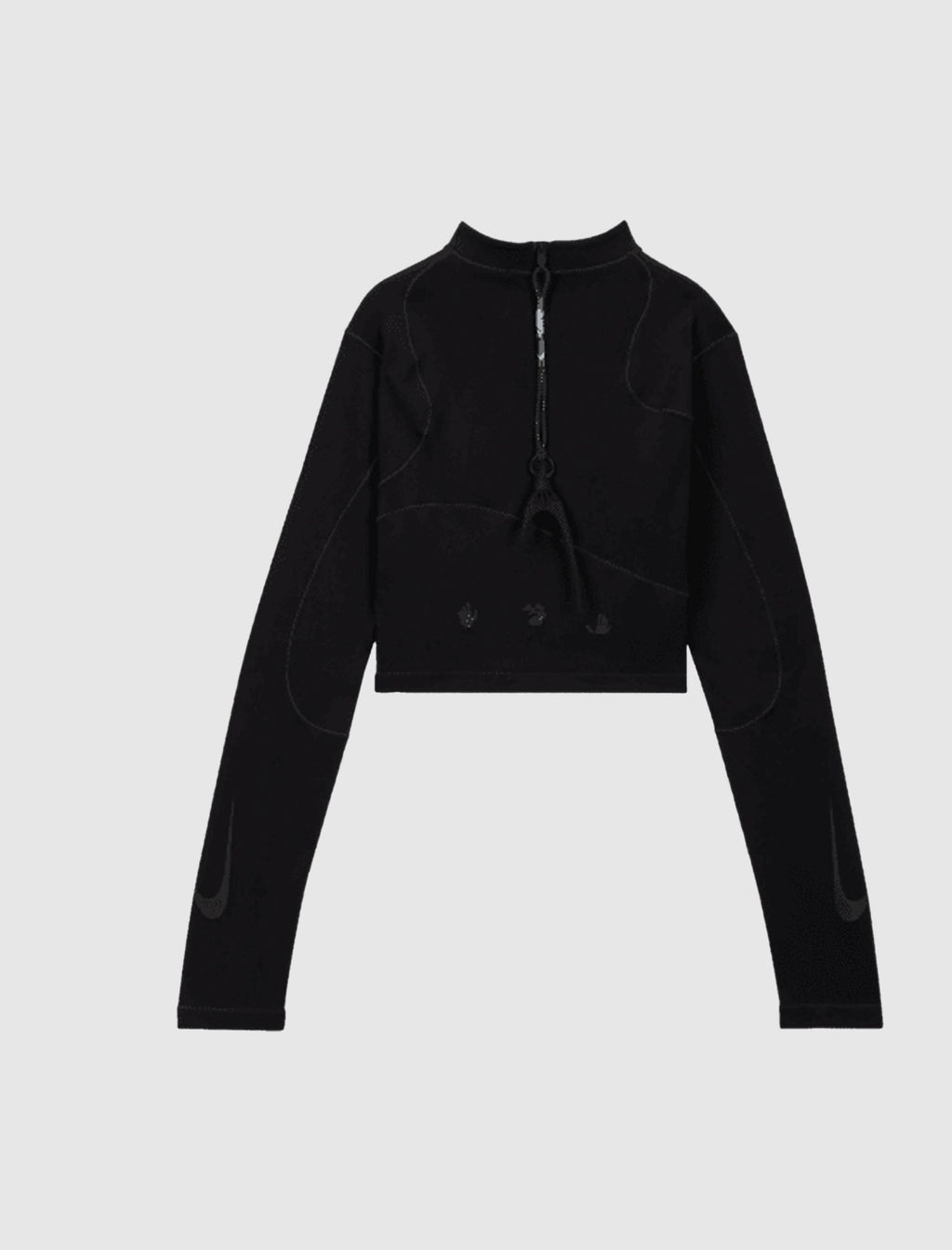 Оригінальна Womens Off-White Long Sleeve Top Nike – боковий вид