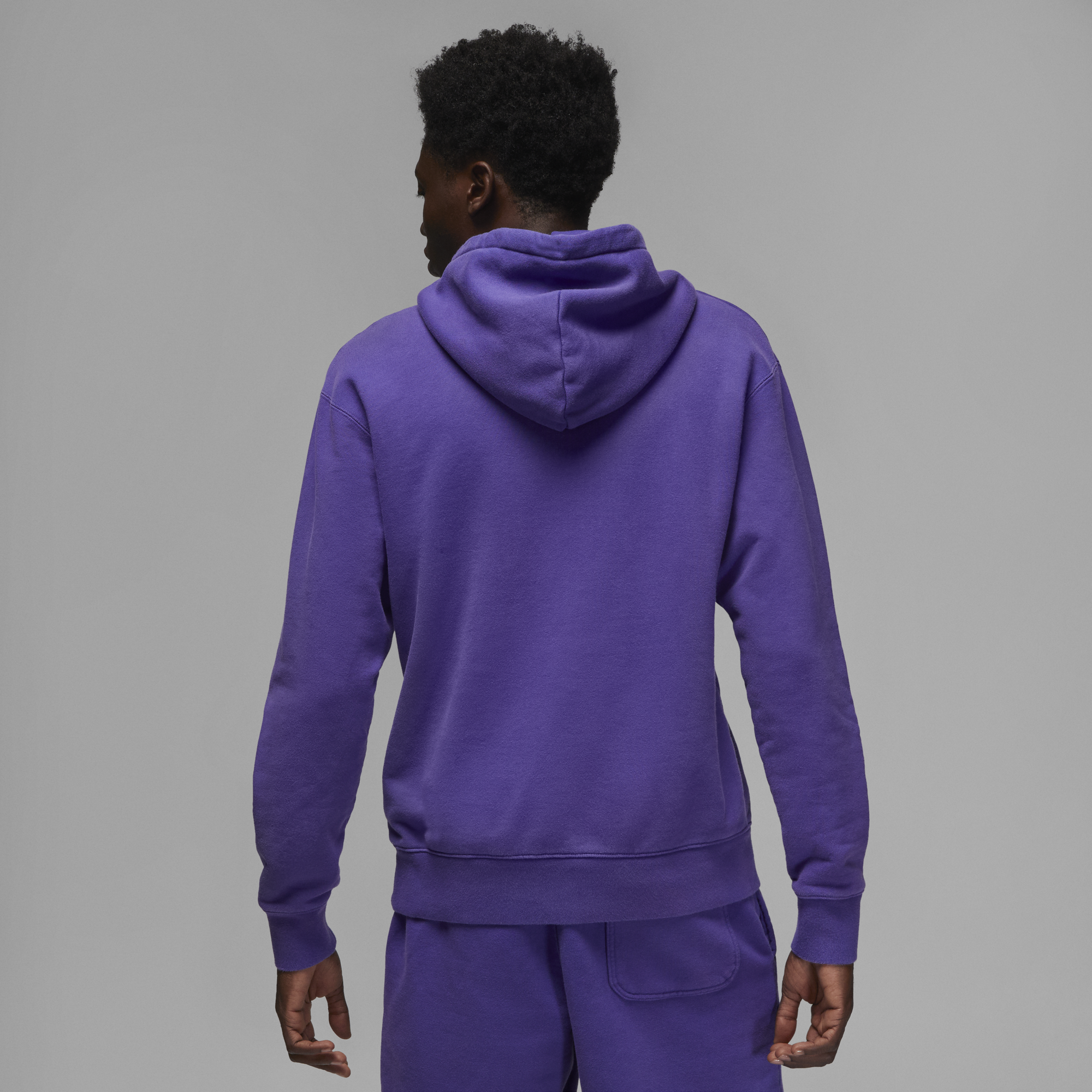 Оригінальна Mens Wordmark Fleece Hoodie Air jordan – вид ззаду