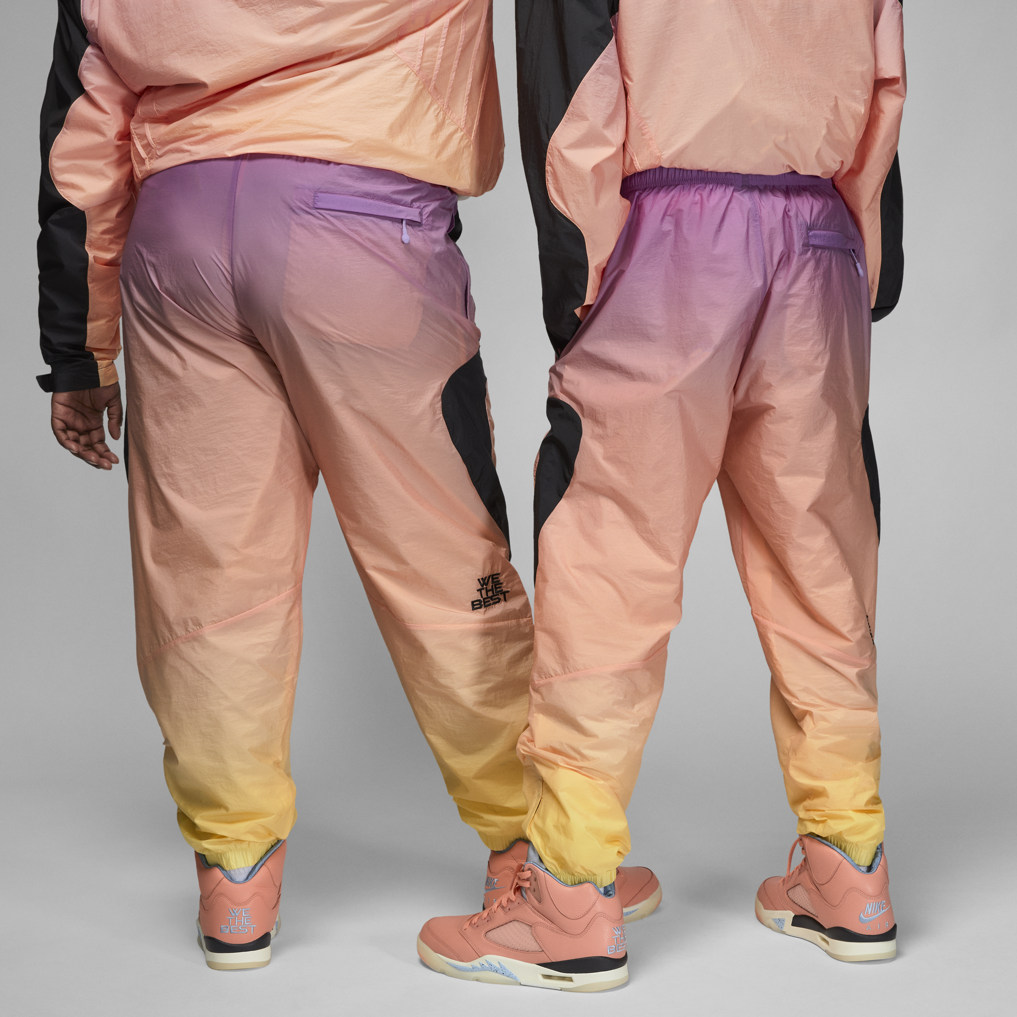 Air jordan Bottoms оригінал | Швидка доставка Україна – вид ззаду