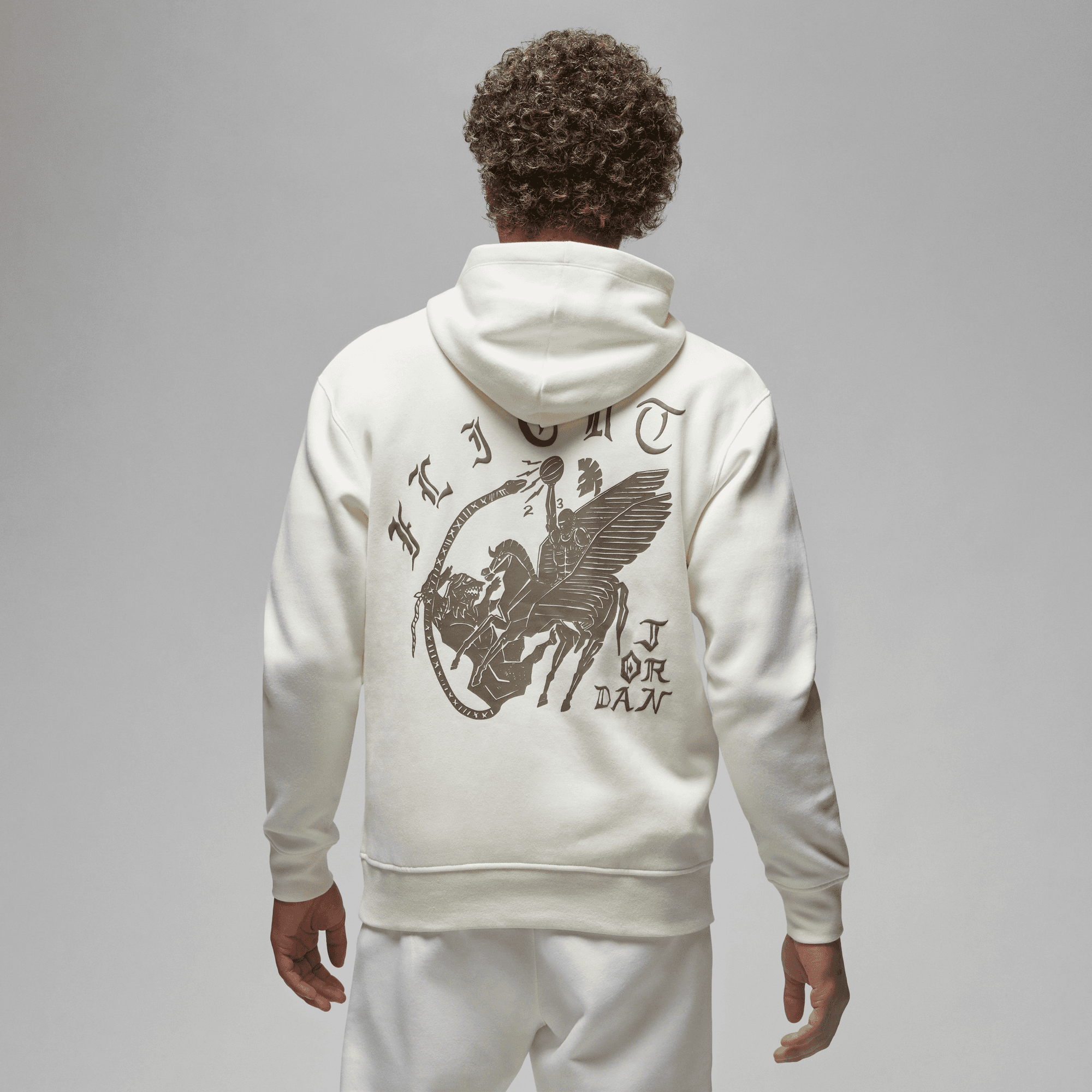 Оригінальна Mens Artist Series Pullover Hoodie By Umar Rashid Air jordan – детальний вид