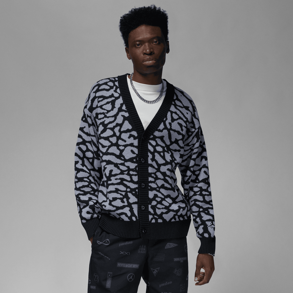 Mens Flight Heritage Cardigan Air jordan оригінал – Купити в Україні – вид ззаду