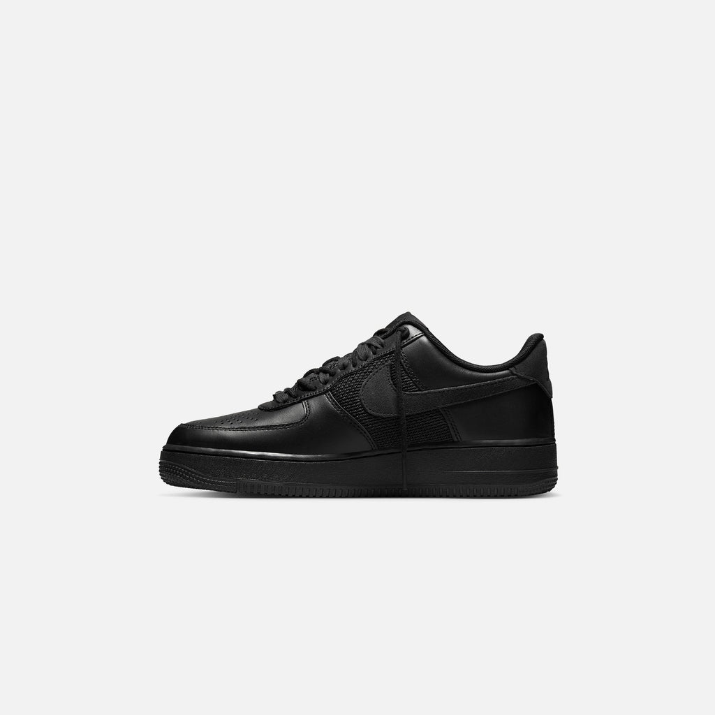 Оригінальна Air Force 1 Low Black Nike – детальний вид