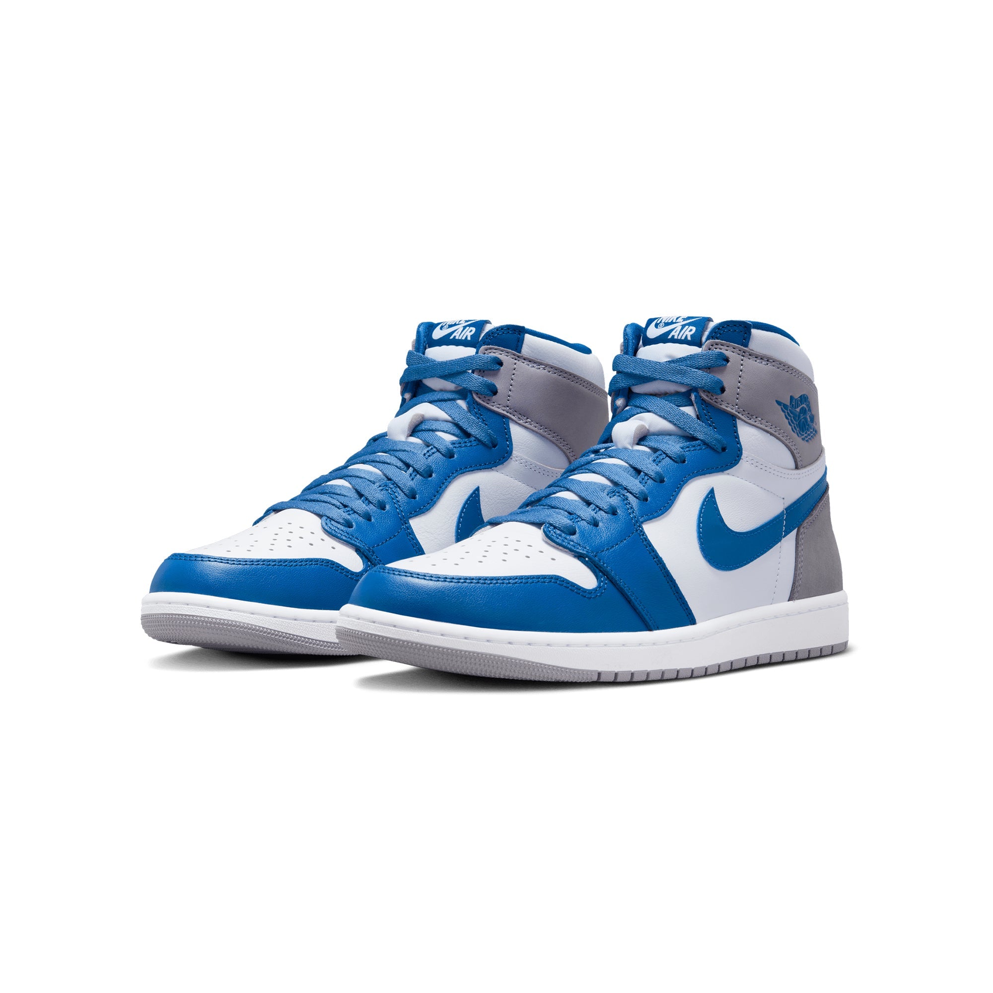 Оригінальна Mens 1 Retro High Og True Blue Shoes Air jordan – вид ззаду