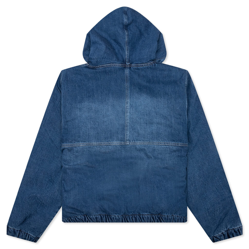 Denim Sherpa Work Jacket Stussy оригінал – Купити в Україні – вид ззаду