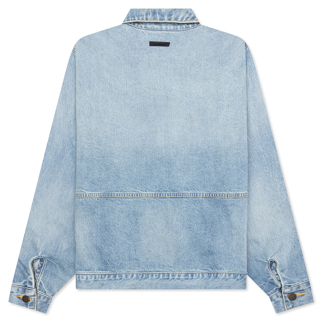 Denim Trucker Jacket Fear of god – Гарантія оригінальності – вид ззаду