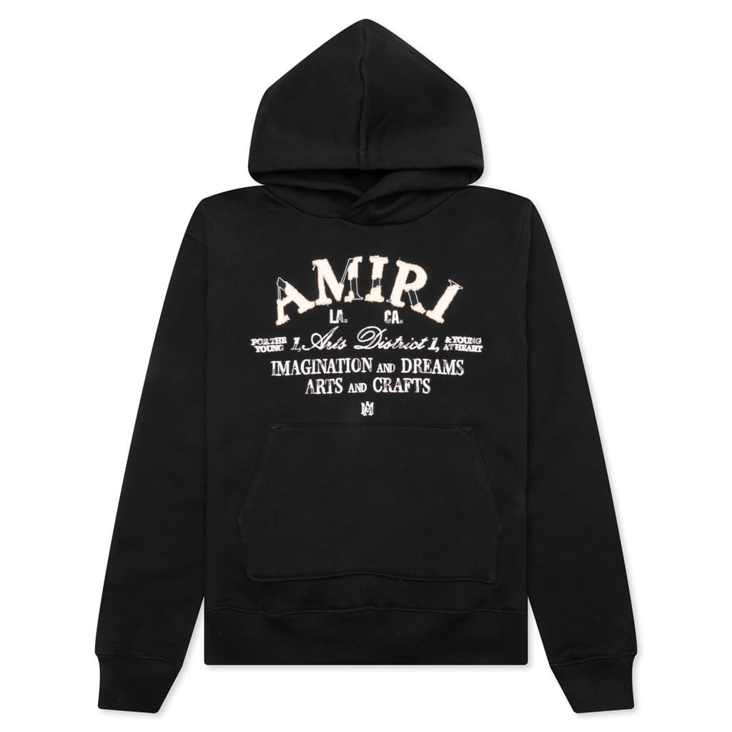 Distressed Arts District Hoodie Amiri оригінал – Купити в Україні – боковий вид