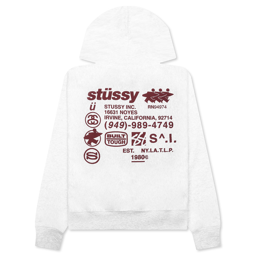 Dna Zip Hoodie Stussy оригінал – Купити в Україні – вид ззаду