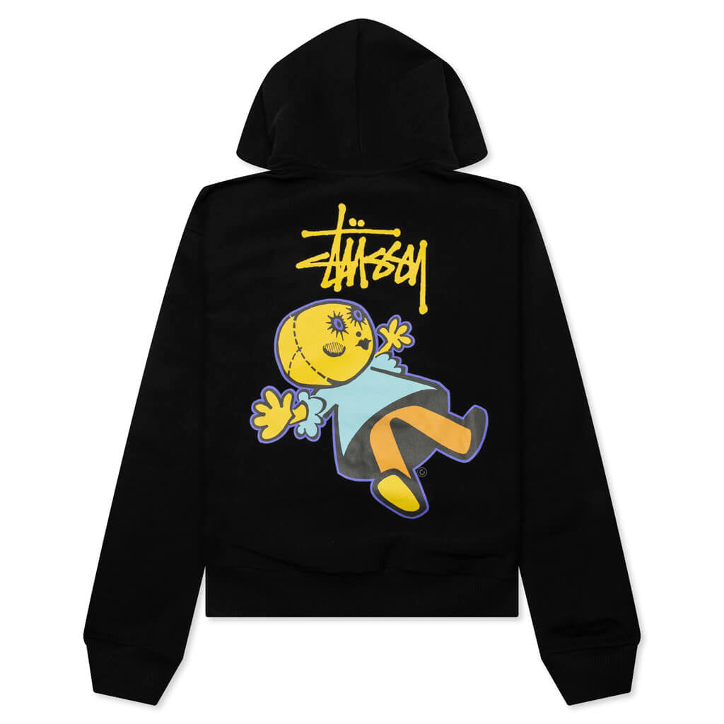 Dollie Zip Hoodie Stussy оригінал – Купити в Україні – вид ззаду
