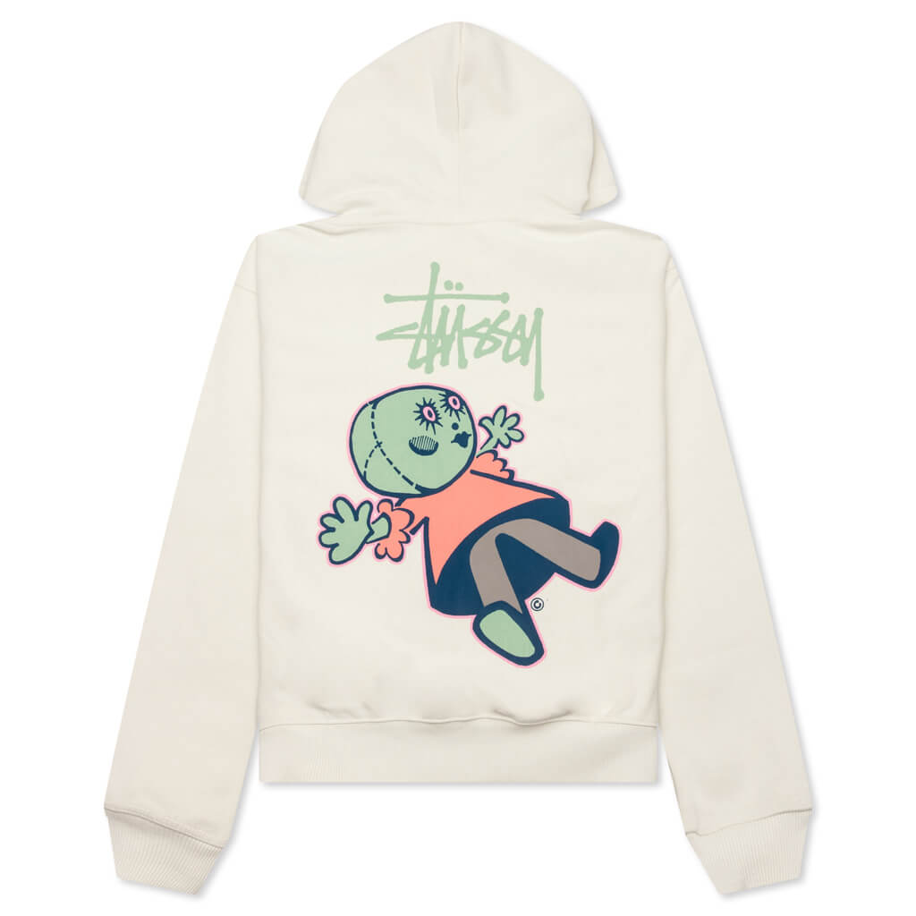 Dollie Zip Hoodie Stussy оригінал – Купити в Україні – вид ззаду
