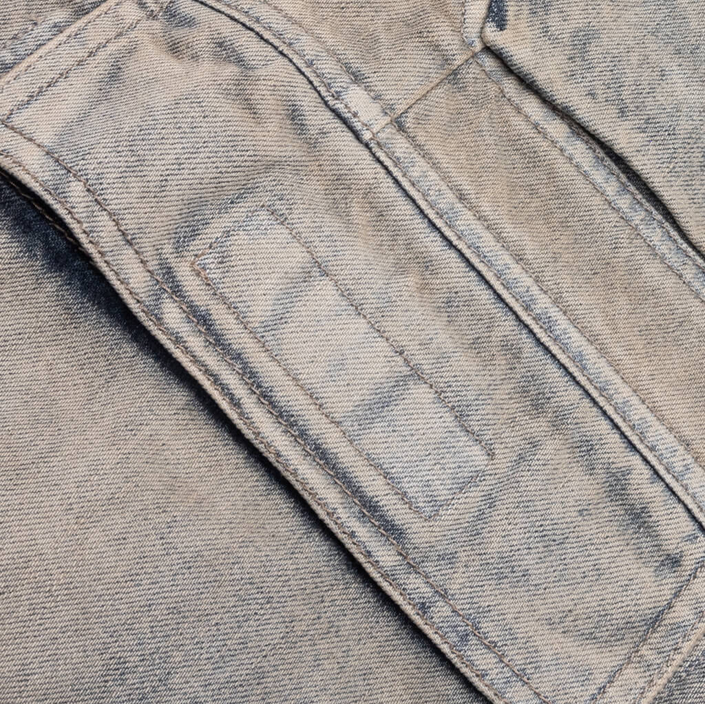 Double Cargo Denim Jeans Rick owens – Гарантія оригінальності – детальний вид