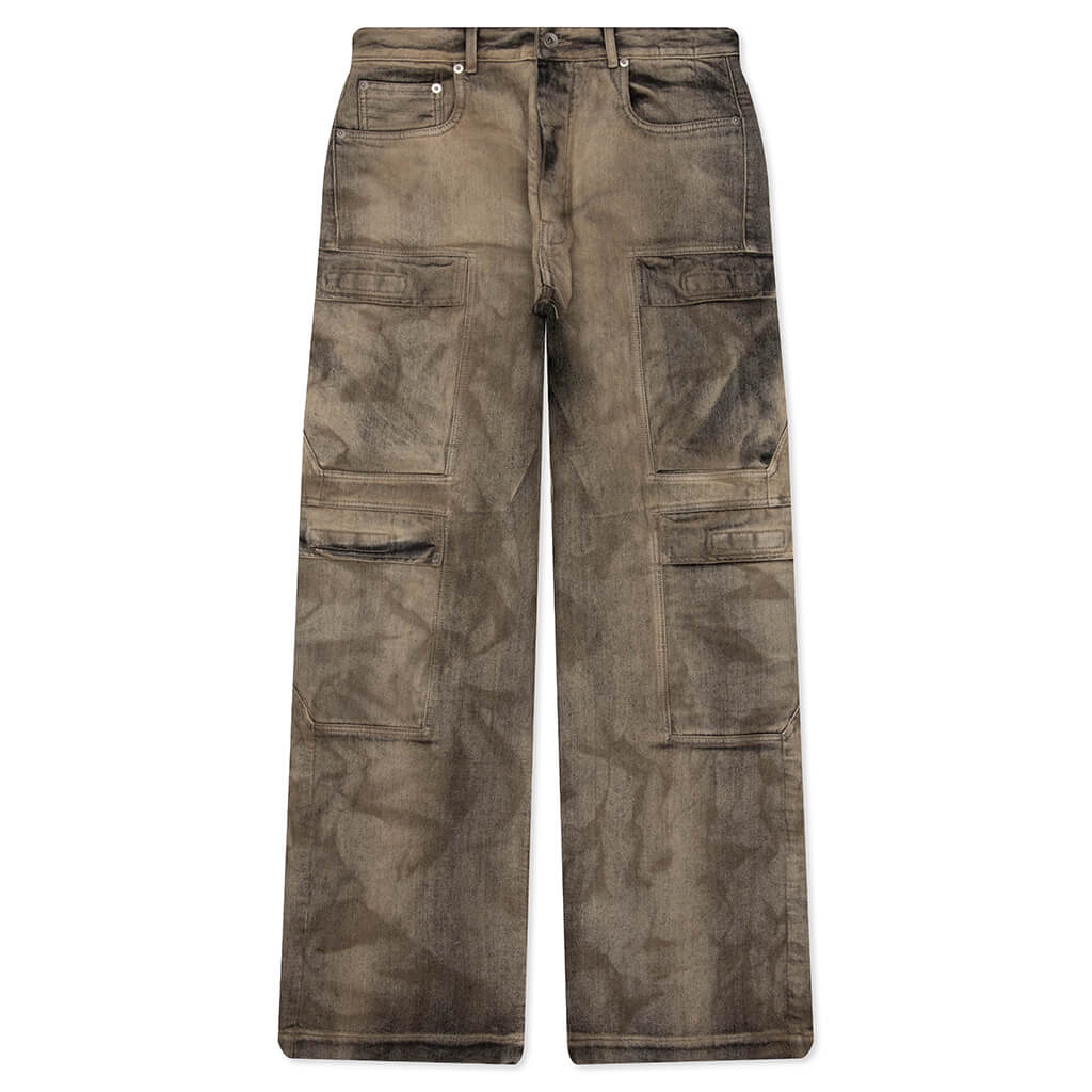 Double Cargo Jeans Rick owens оригінал – Купити в Україні – боковий вид