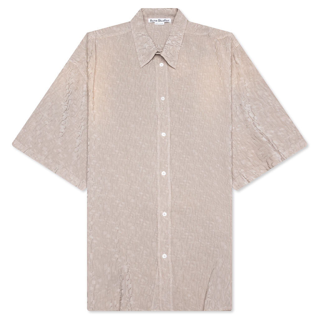 Monogram Button Up Shirt Acne studios оригінал – Купити в Україні – боковий вид