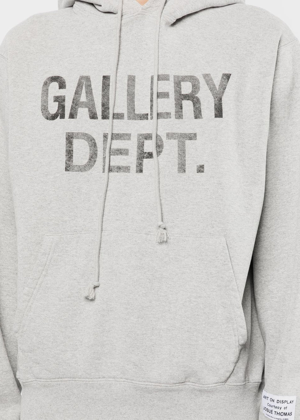 Heather Grey Logo Hoodie Gallery department оригінал – Купити в Україні – збільшений вид