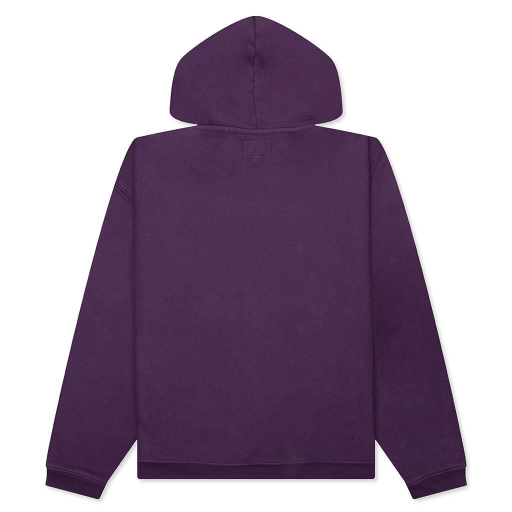 Оригінальна Embroidered Relaxed Hoodie Stussy – вид ззаду