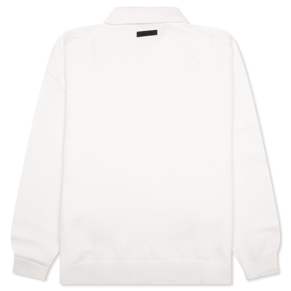 Оригінальна Essentials Knit Polo Fear of god – вид ззаду - FEAR OF GOD