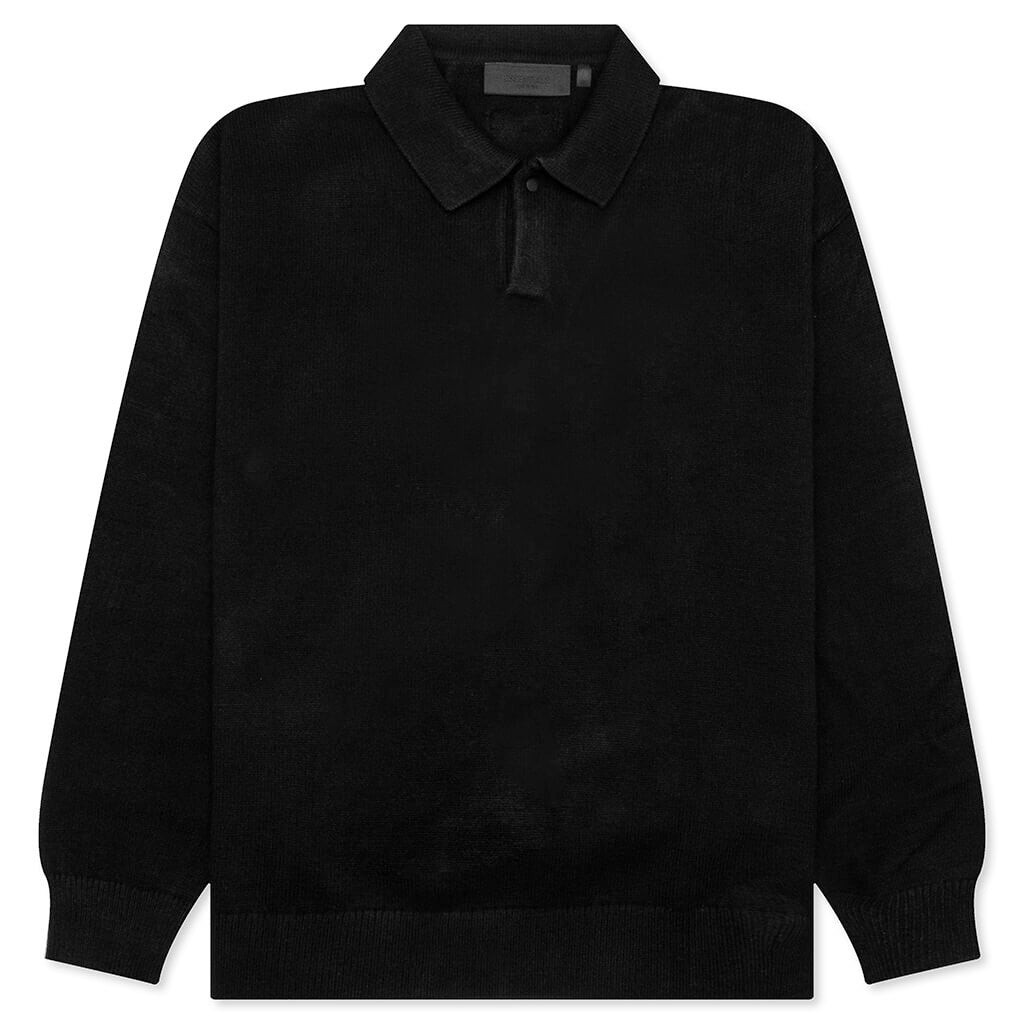 Оригінальна Essentials Knit Polo Fear of god – боковий вид - FEAR OF GOD