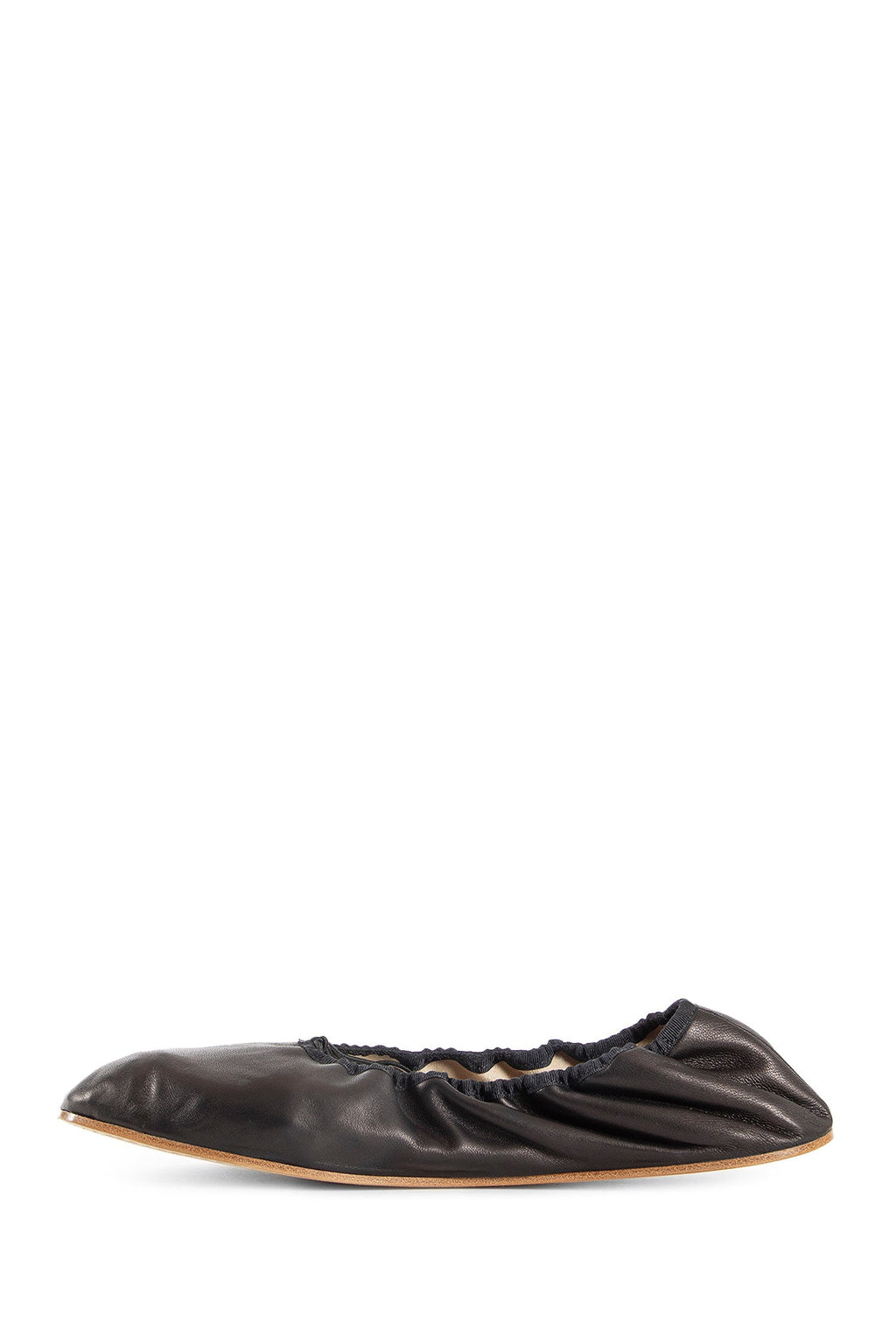 Round Ballet Flats In Leather The row – Гарантія оригінальності – збільшений вид