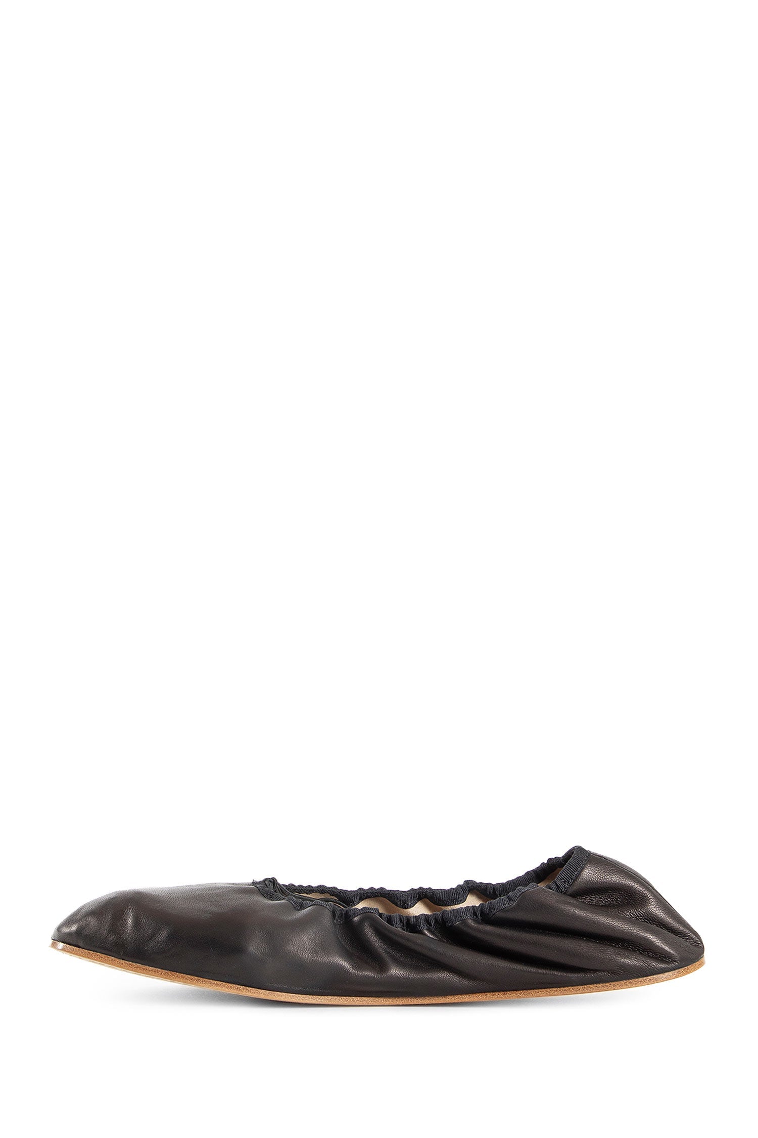 Round Ballet Flats In Leather The row – Гарантія оригінальності – збільшений вид