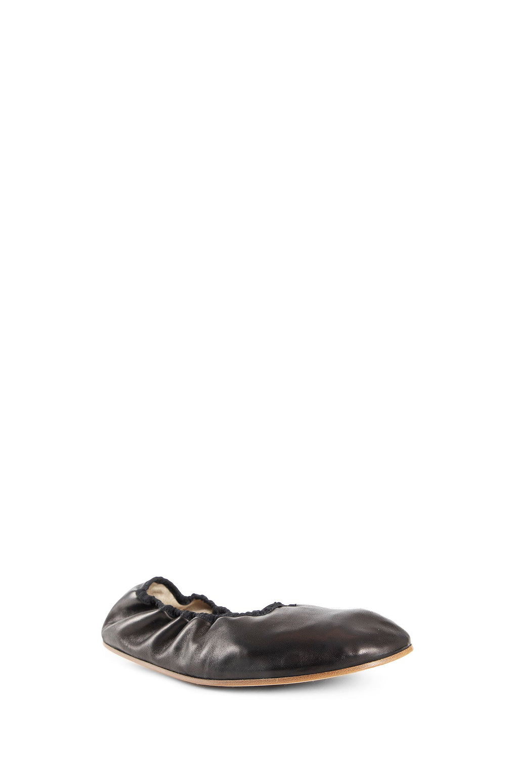Round Ballet Flats In Leather The row – Гарантія оригінальності – вид ззаду
