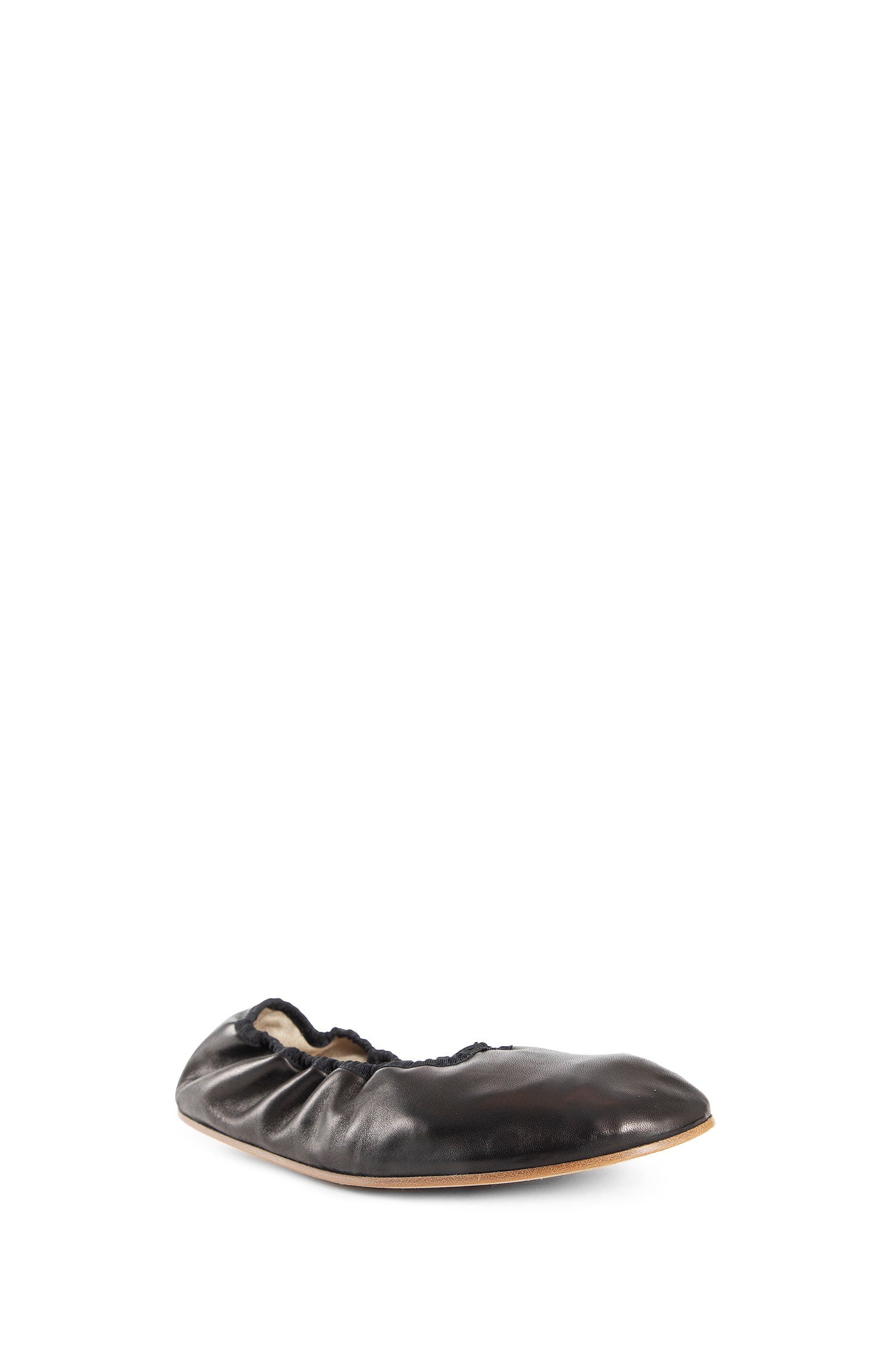 Round Ballet Flats In Leather The row – Гарантія оригінальності – вид ззаду