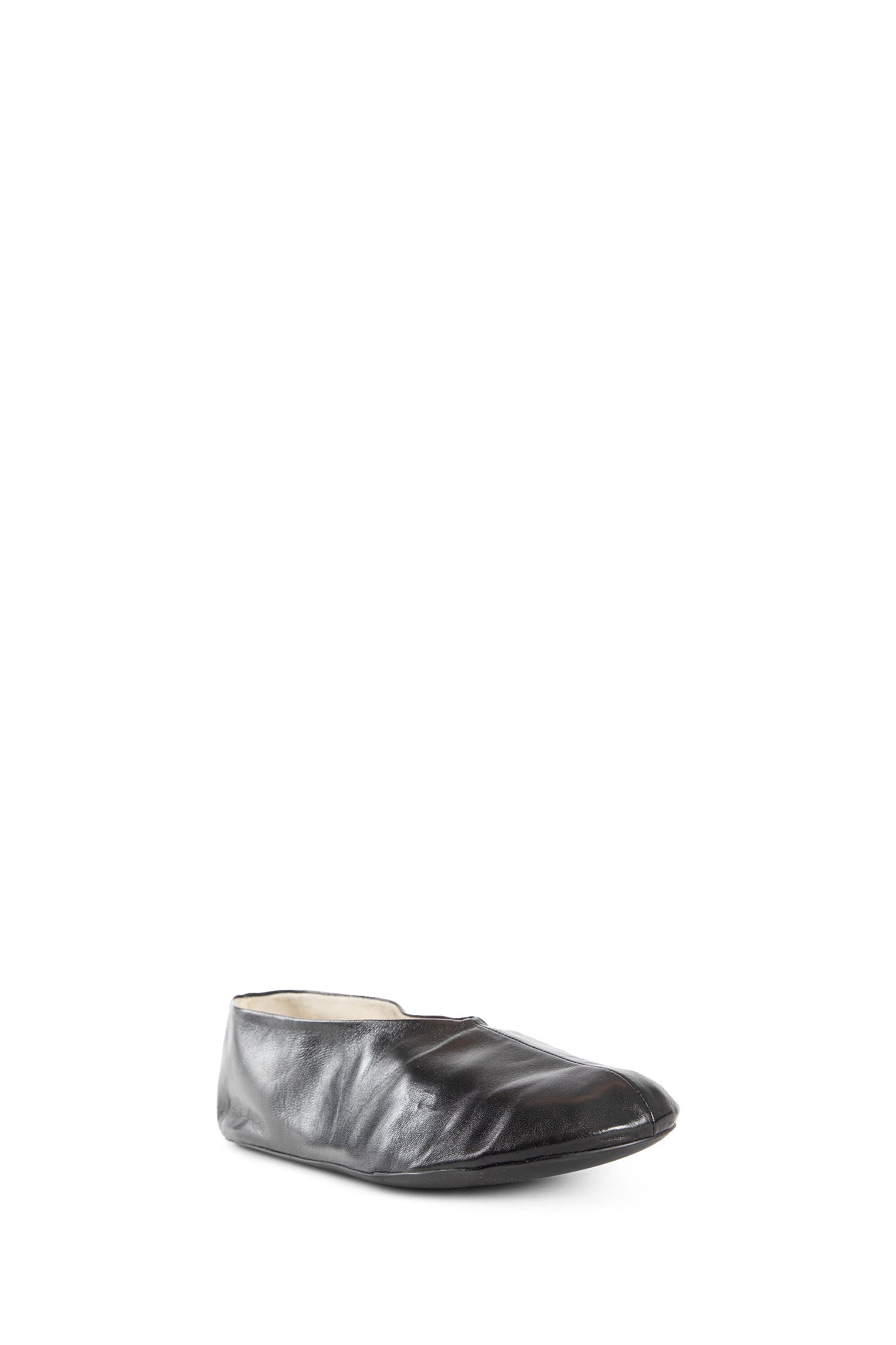 Stella Slippers In Leather The row – Гарантія оригінальності – вид ззаду