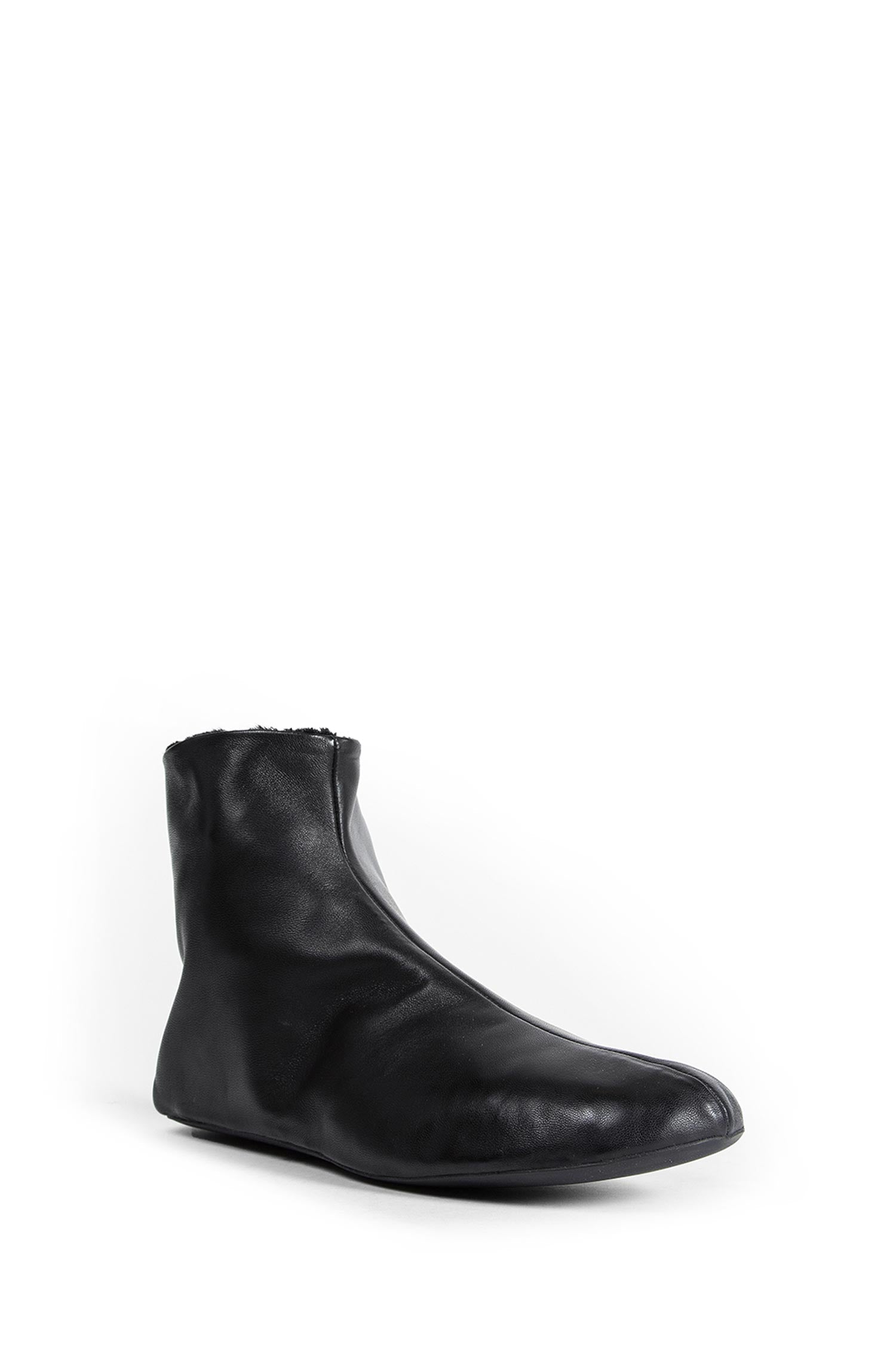 Оригінальна Stella Shearling Ankle Boots The row – вид ззаду