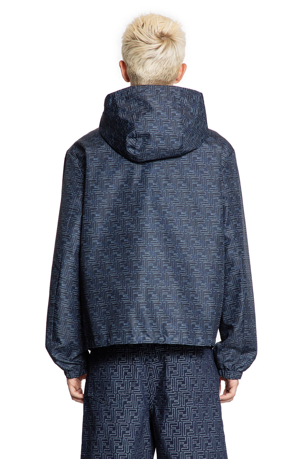 Denim Effect Ff Windbreaker Fendi – Гарантія оригінальності – збільшений вид