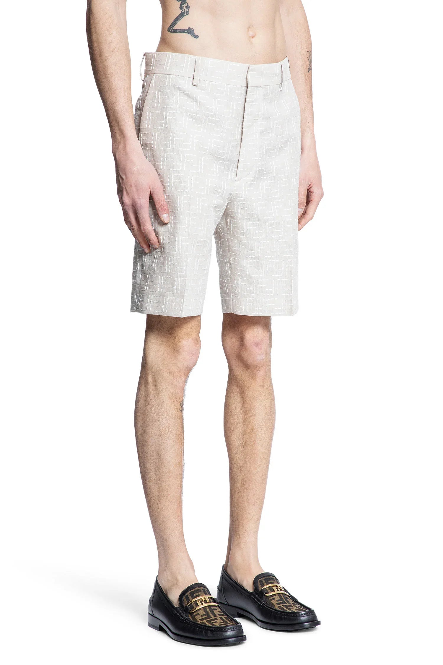 Ff Linen Tailored Shorts Fendi оригінал – Купити в Україні – детальний вид