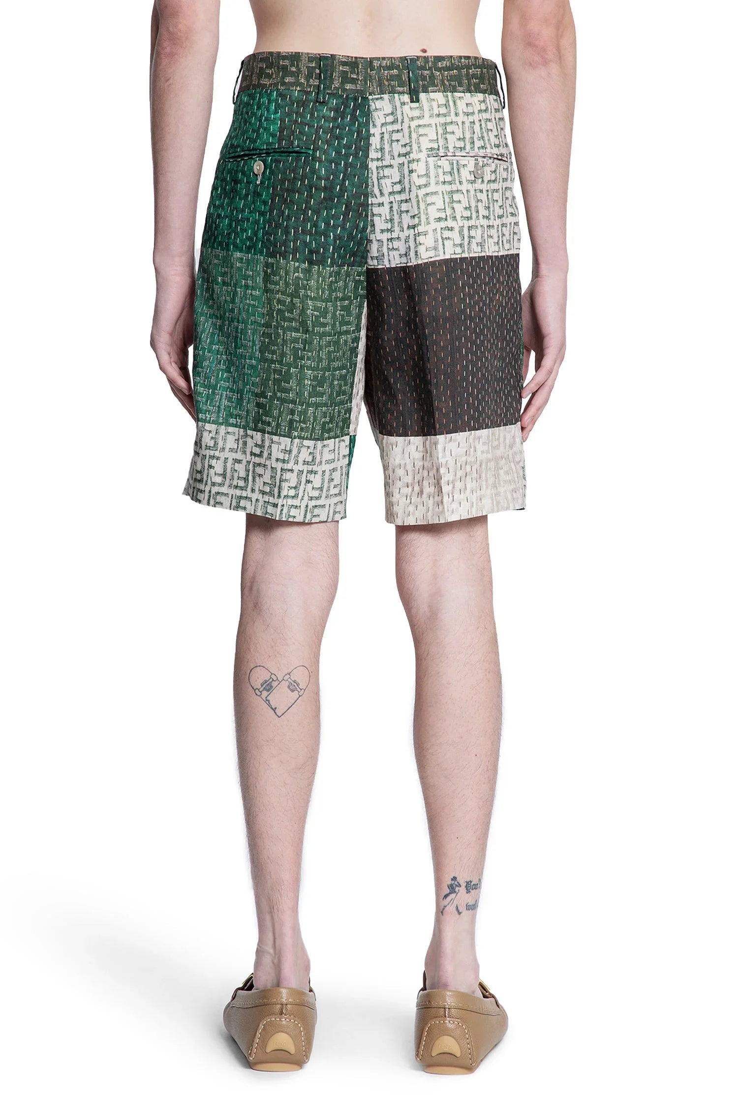 Man Multicolor Shorts & Skirts Fendi – Гарантія оригінальності – збільшений вид