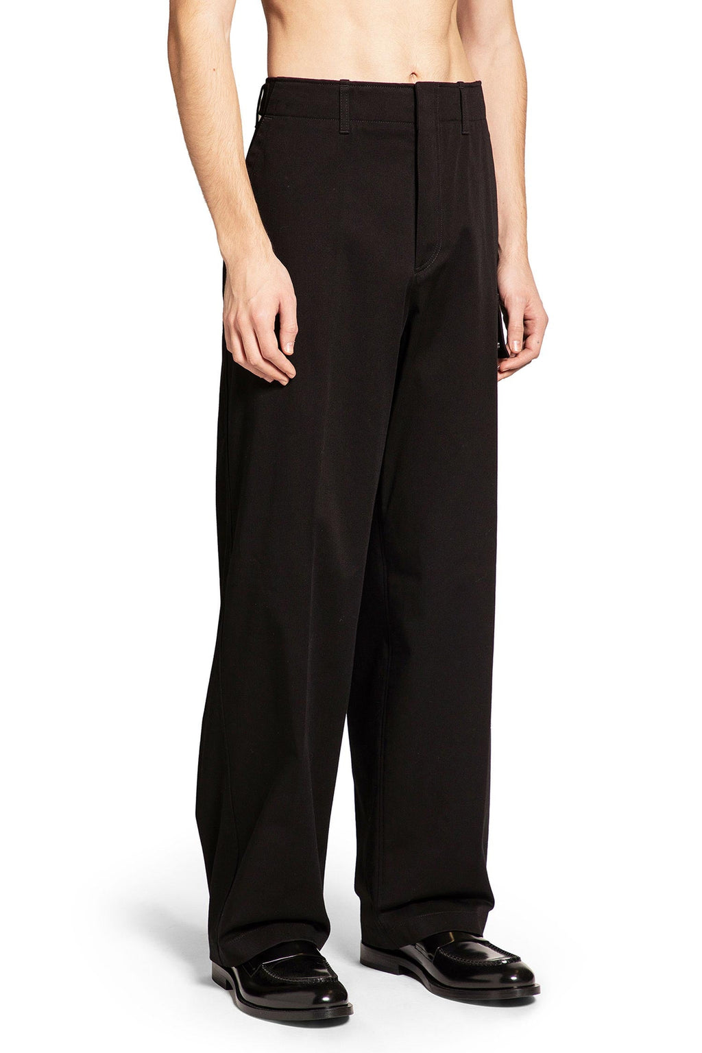 Cotton Gabardine Cargo Trousers Fendi – Гарантія оригінальності – детальний вид