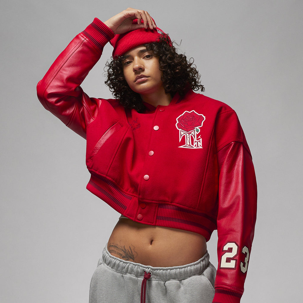 X Teyana Taylor Womens Varsity Jacket Air jordan оригінал – Купити в Україні – детальний вид