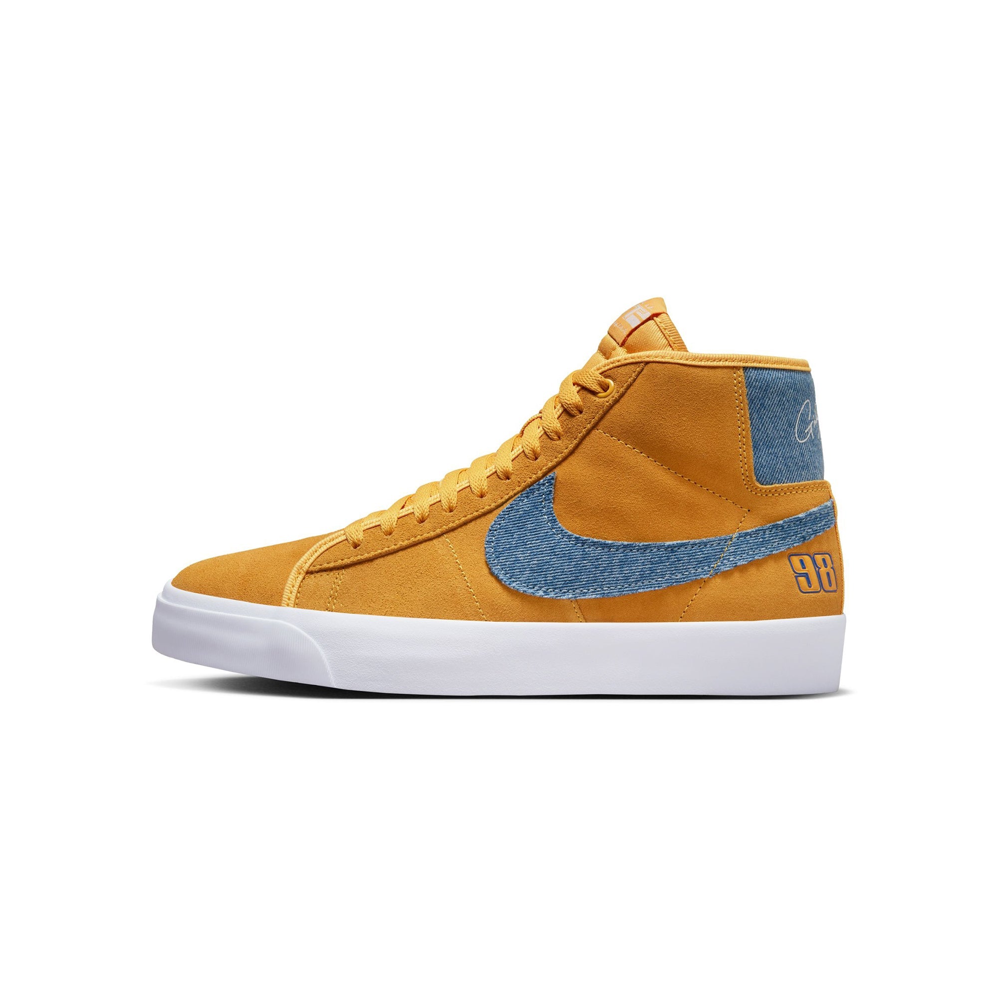 Mens Zoom Blazer MID Pro Gt Shoes Nike – Гарантія оригінальності – боковий вид