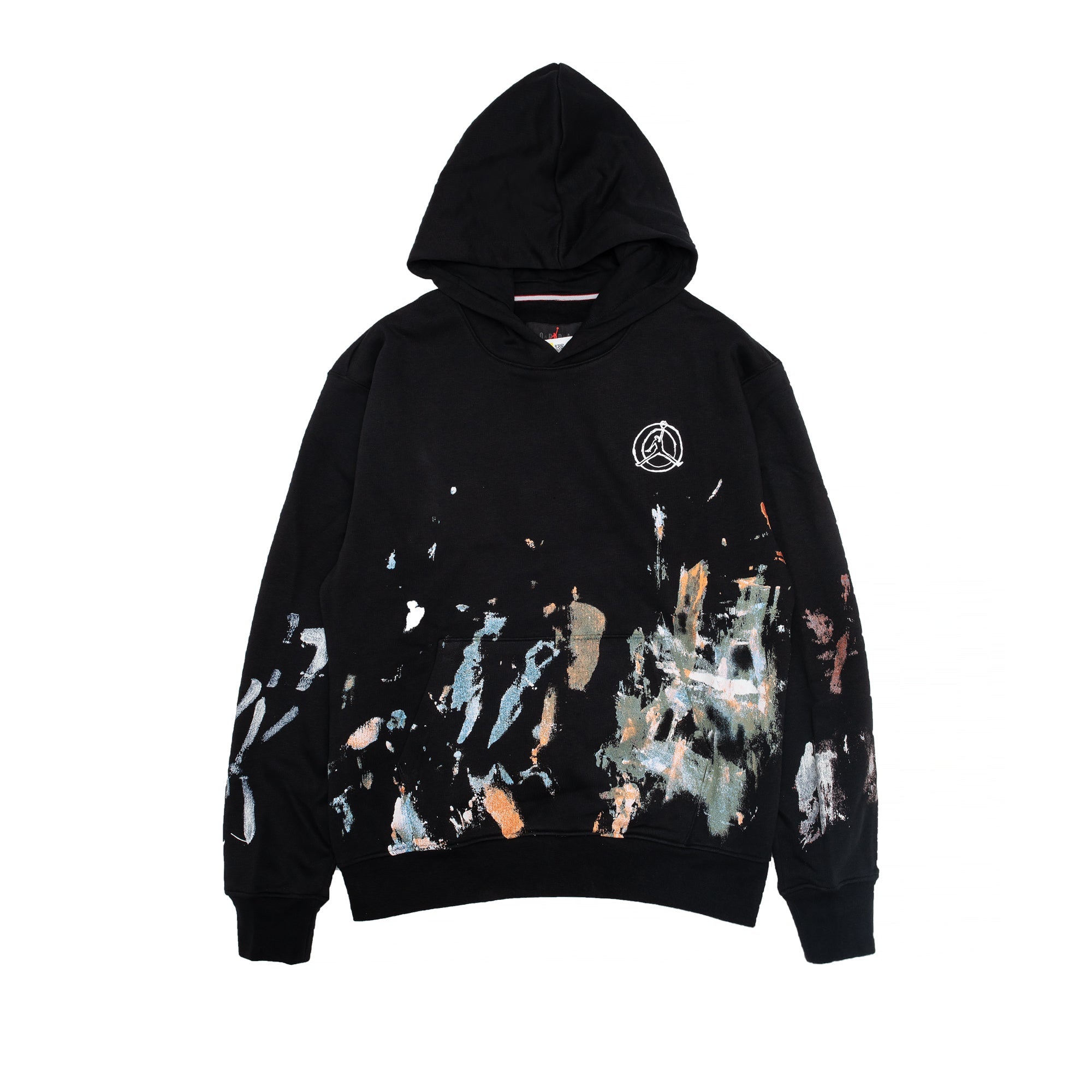 Mens Artist Series By Jammie Holmes Pullover Hoodie Air jordan – Гарантія оригінальності – боковий вид