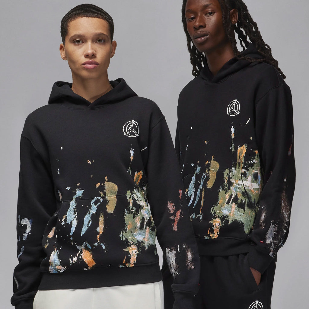 Mens Artist Series By Jammie Holmes Pullover Hoodie Air jordan – Гарантія оригінальності – вид ззаду