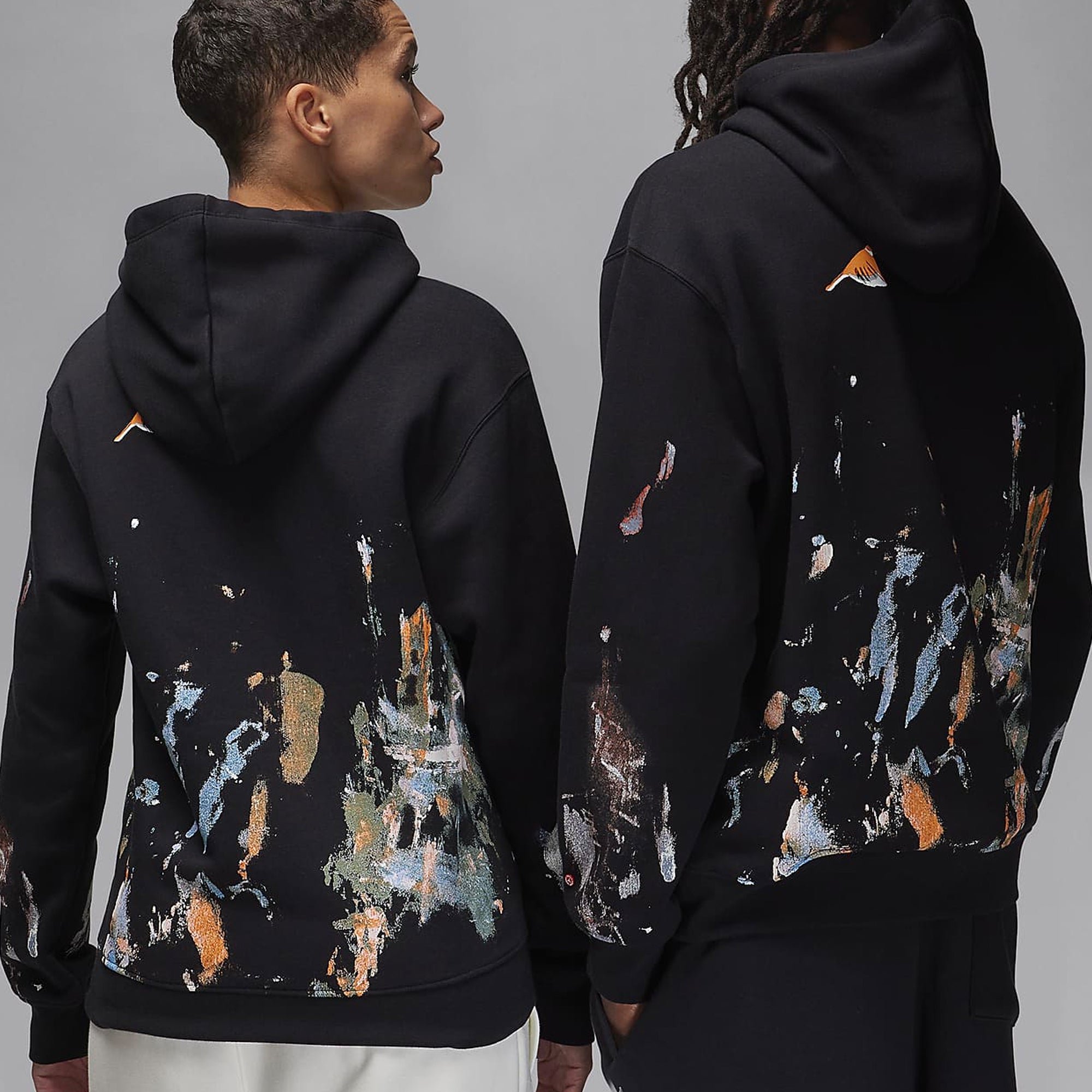 Mens Artist Series By Jammie Holmes Pullover Hoodie Air jordan – Гарантія оригінальності – детальний вид