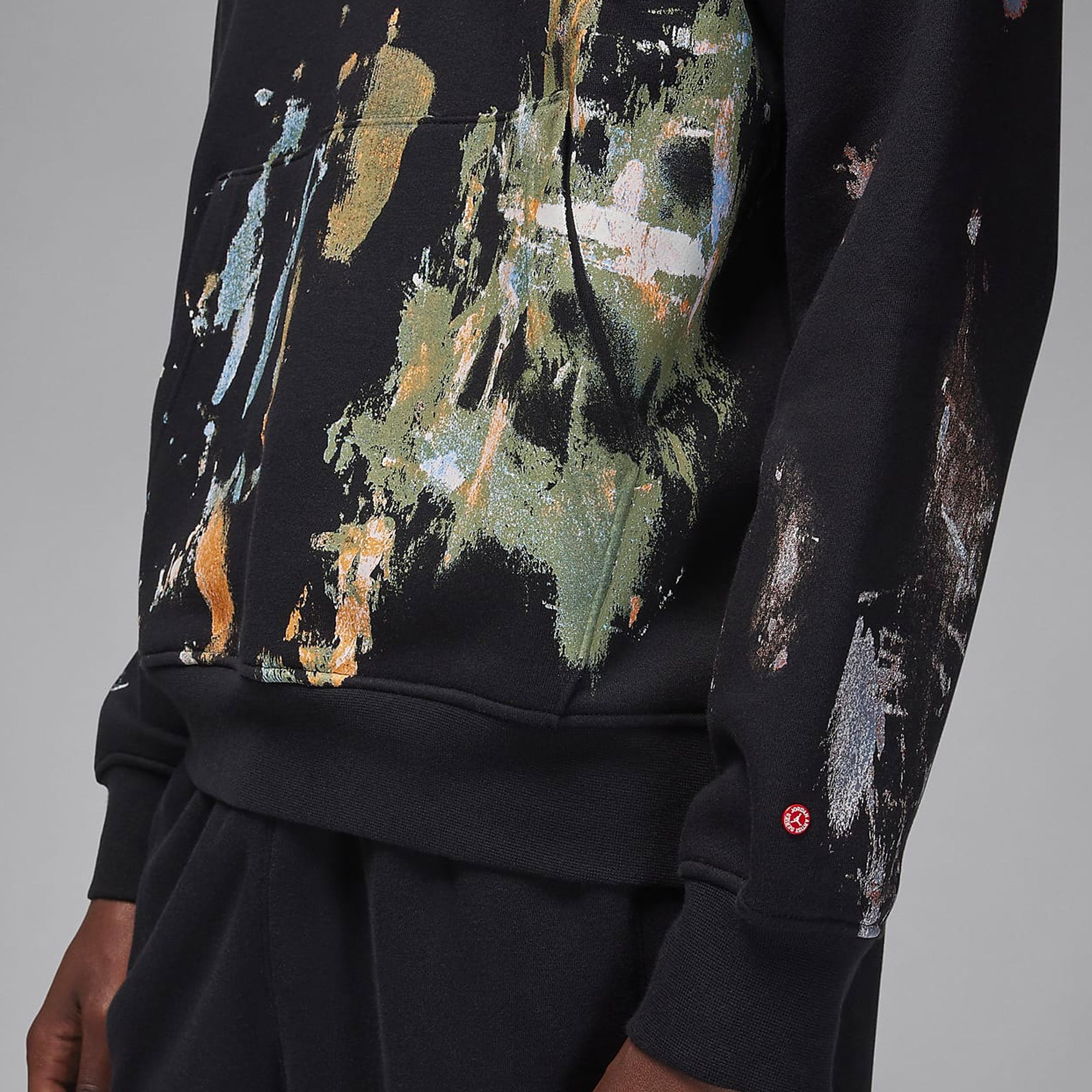 Mens Artist Series By Jammie Holmes Pullover Hoodie Air jordan – Гарантія оригінальності – збільшений вид
