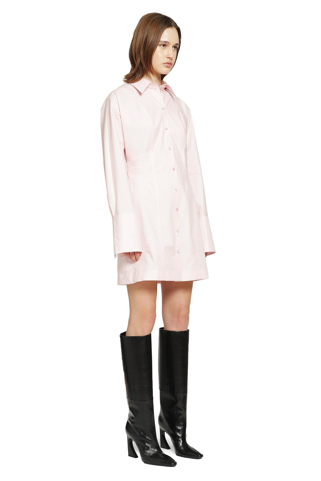 Оригінальна Cotton Poplin Shirt Dress Fendi – детальний вид