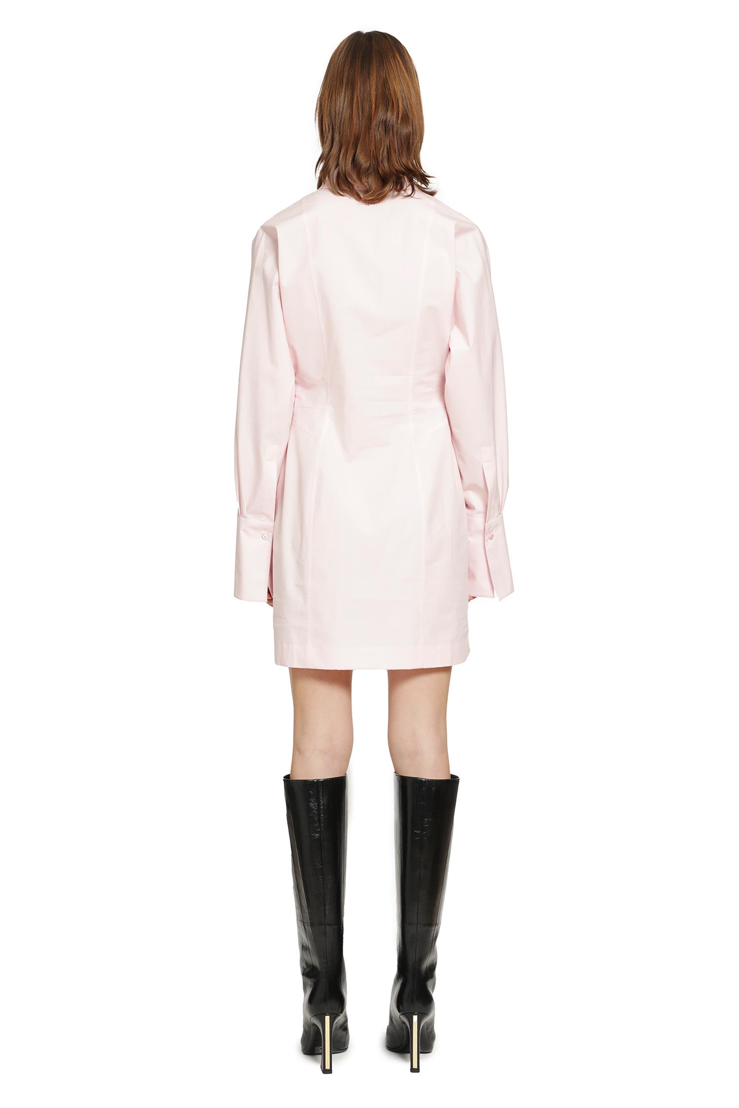 Оригінальна Cotton Poplin Shirt Dress Fendi – збільшений вид