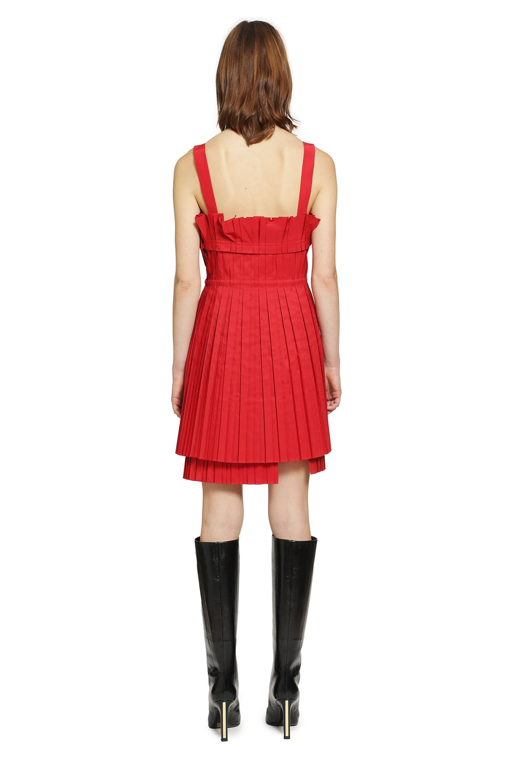 Оригінальна Pleated Faille Mini Dress Fendi – детальний вид