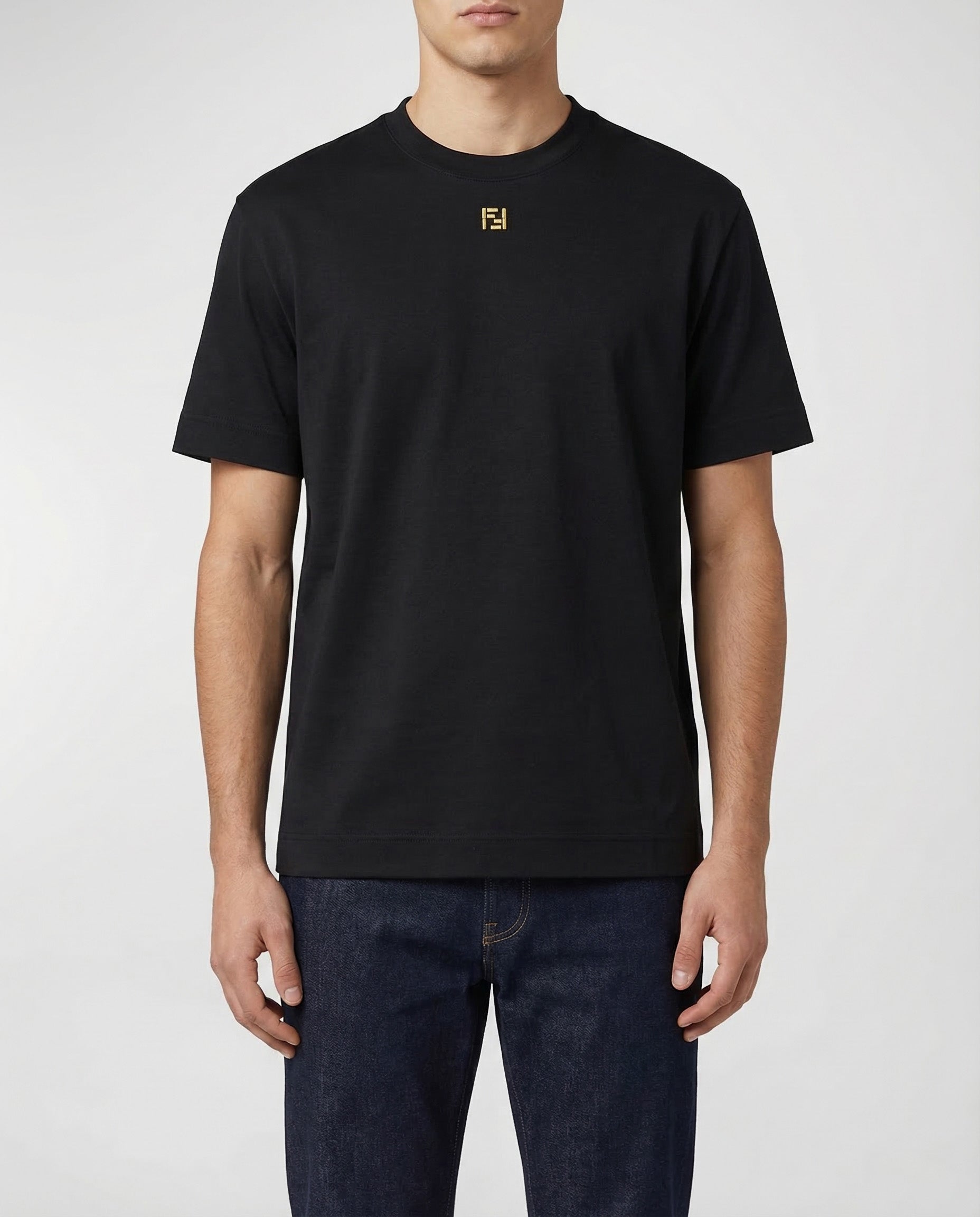 Cotton T Shirt Fendi оригінал – Купити в Україні – вид ззаду