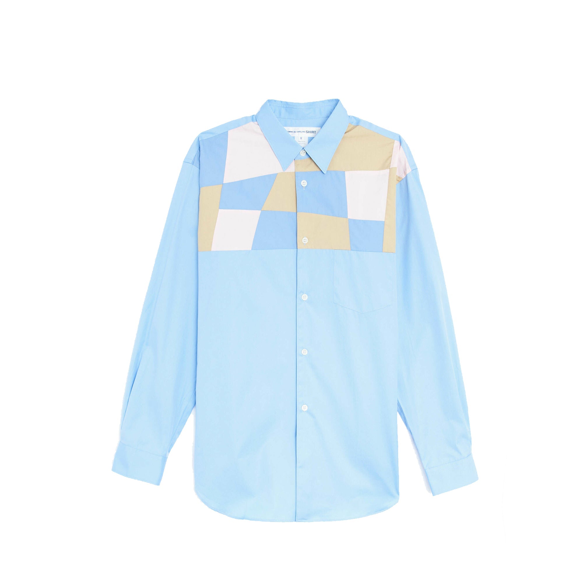 Mens Woven Shirt Comme des garcons – Гарантія оригінальності – боковий вид