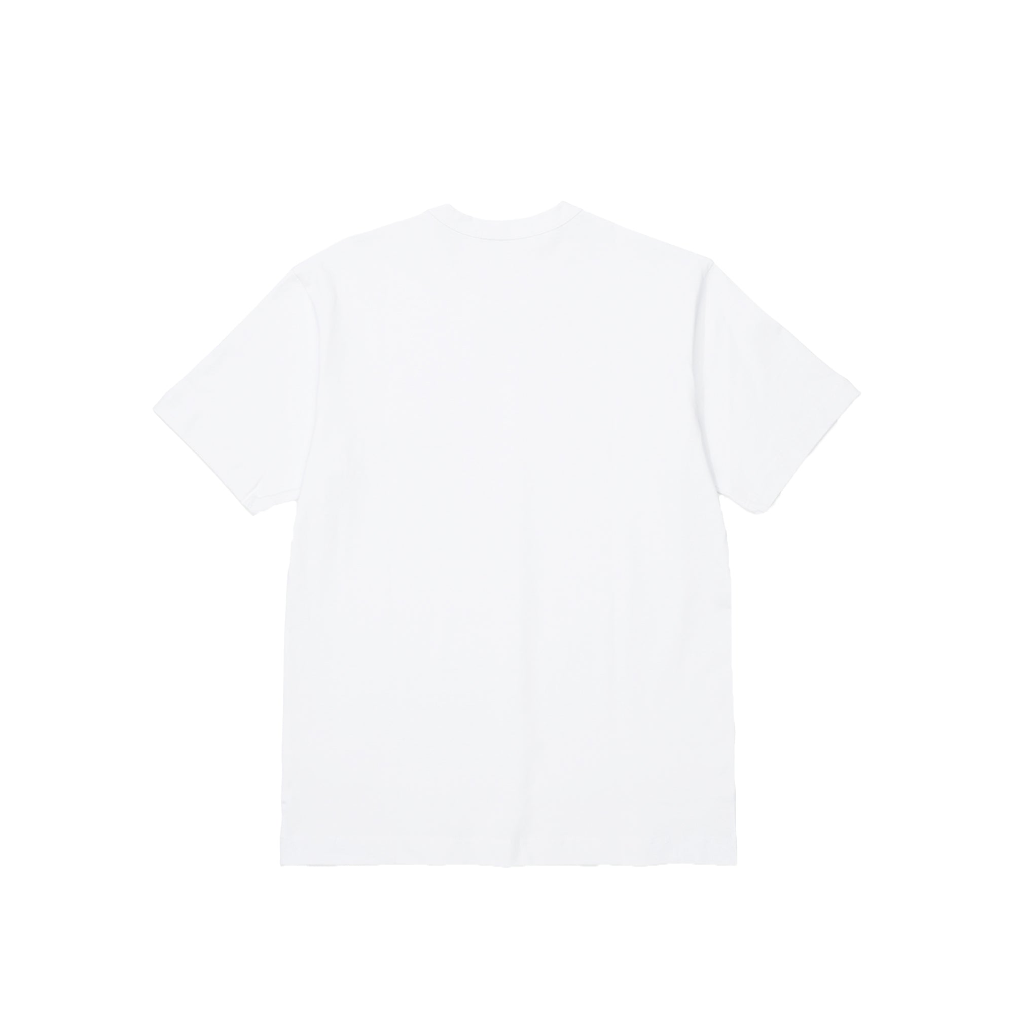 Cdg Mens Knit T-Shirt White Comme des garcons – Гарантія оригінальності – вид ззаду