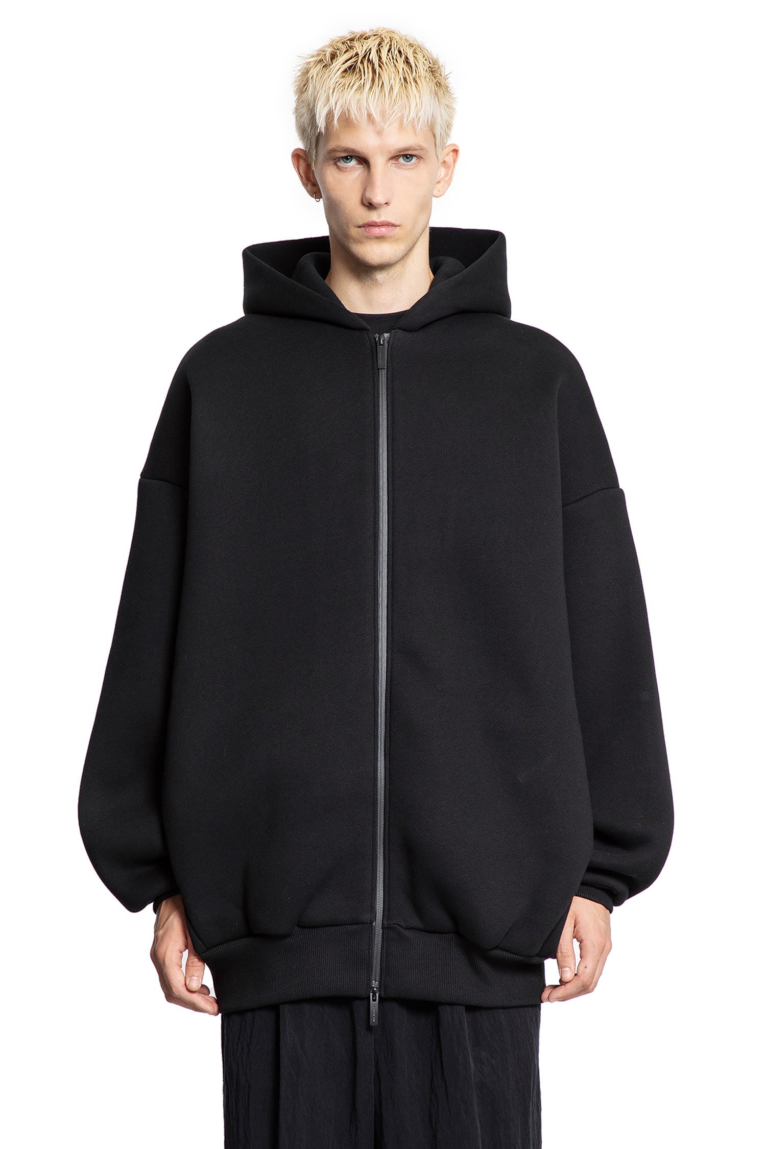 Оригінальна Cotton Nylon Zip-Up Hoodie Fear of god – вид ззаду - FEAR OF GOD