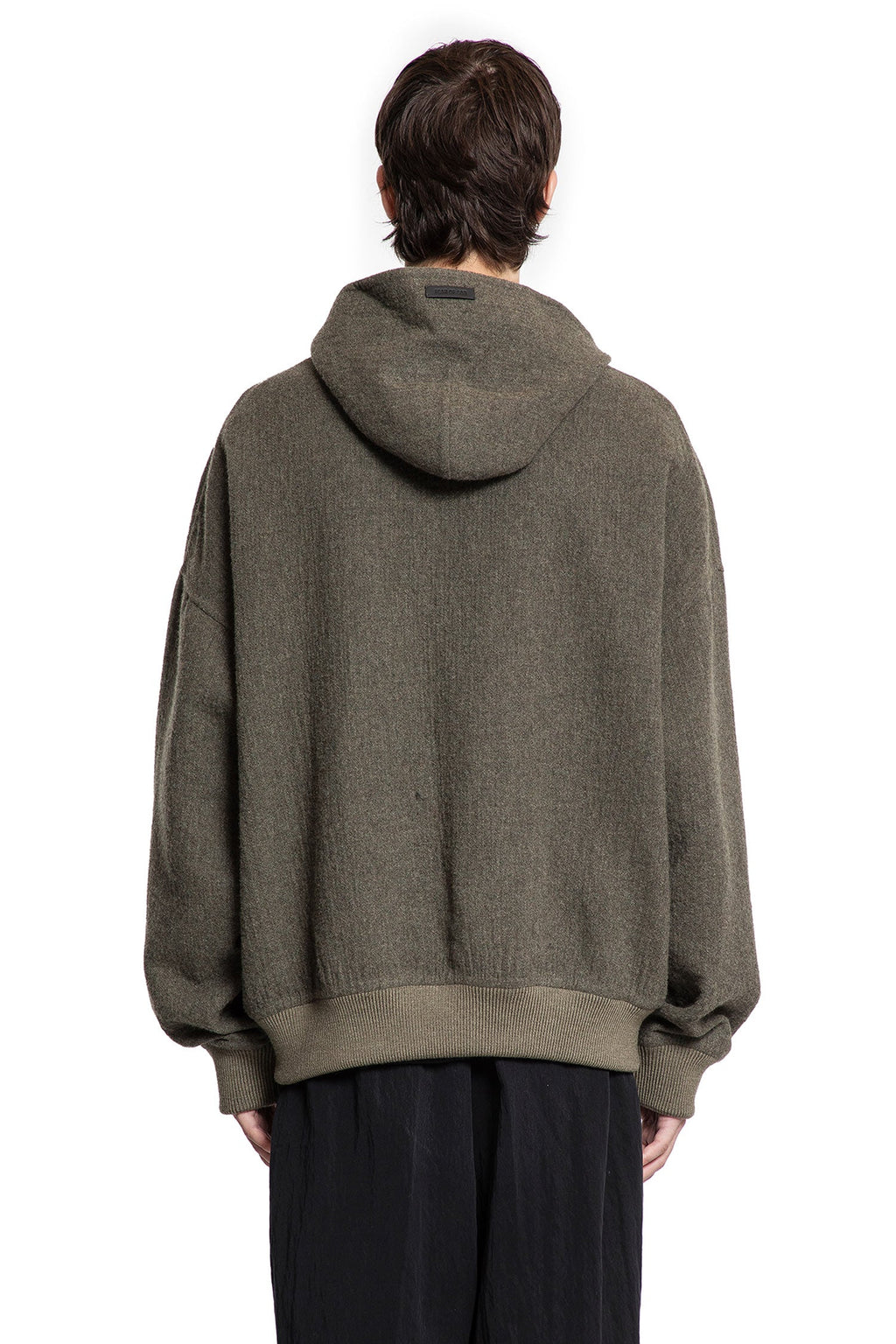 Double Wool Zip-Up Hoodie Fear of god – Гарантія оригінальності – збільшений вид