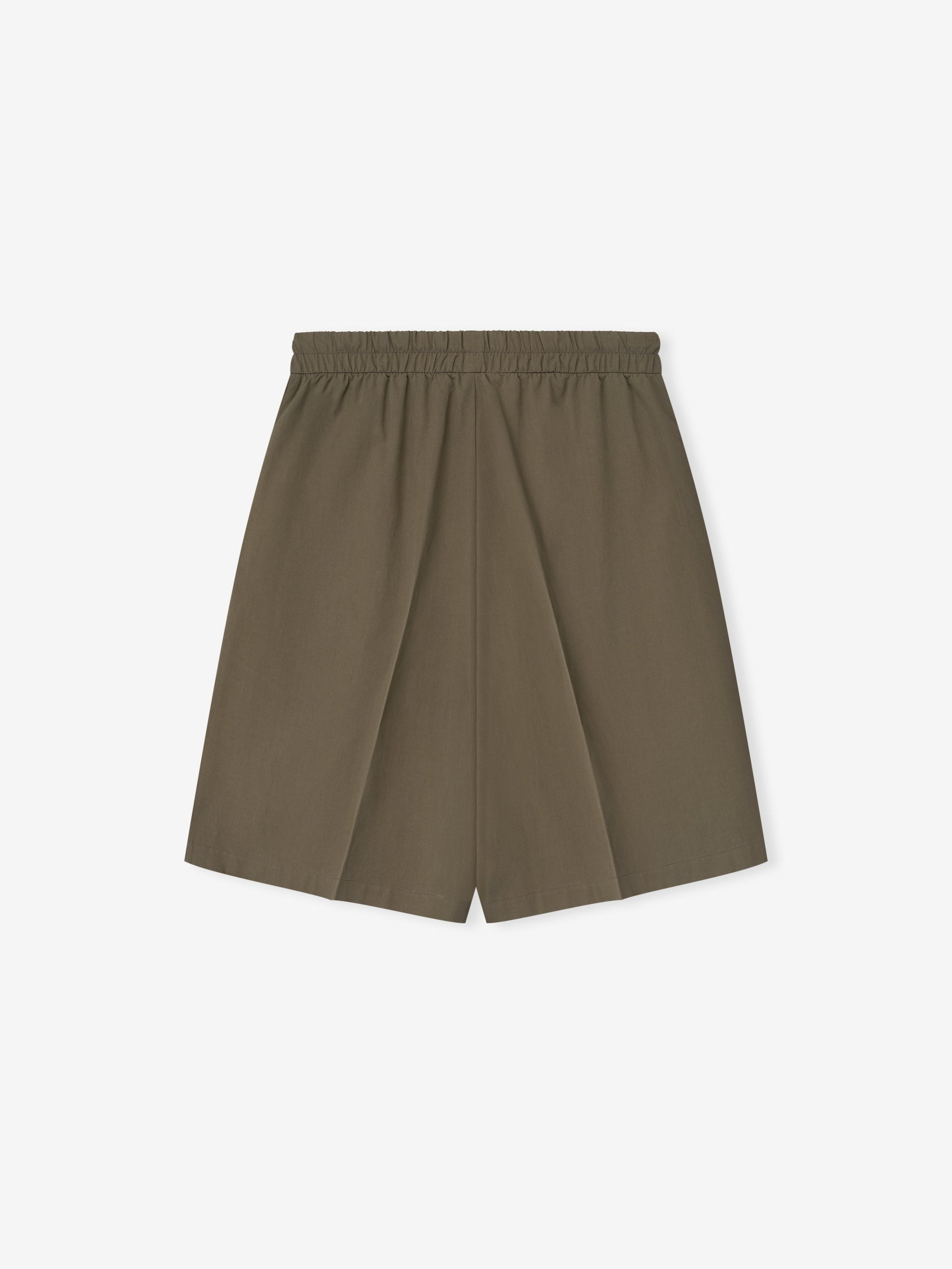 Cotton Tencel Relaxed Shorts Fear of god – Гарантія оригінальності – боковий вид - FEAR OF GOD