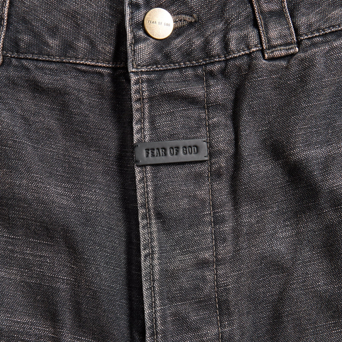 Оригінальна Utility Pant Washed Black Fear of god – детальний вид