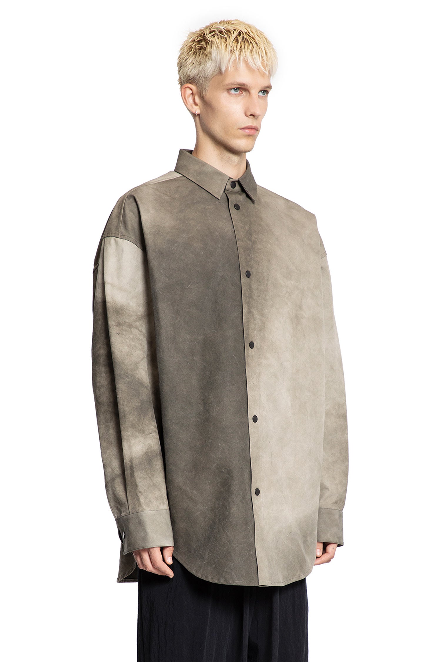 Dyed Heavy Cotton Shirt Fear of god – Гарантія оригінальності – детальний вид - FEAR OF GOD
