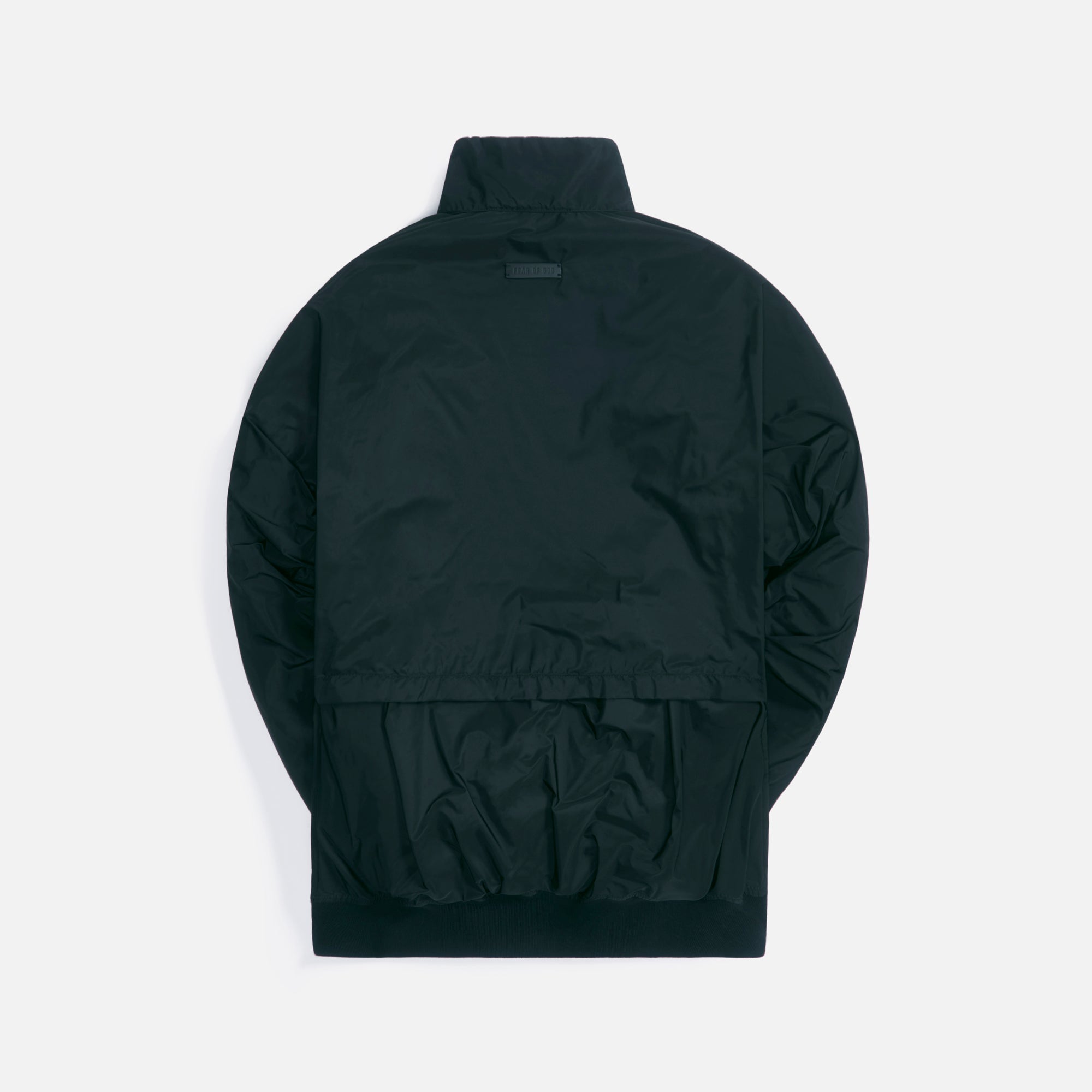 Matte Nylon Track Jacket Black Fear of god – Гарантія оригінальності – вид ззаду