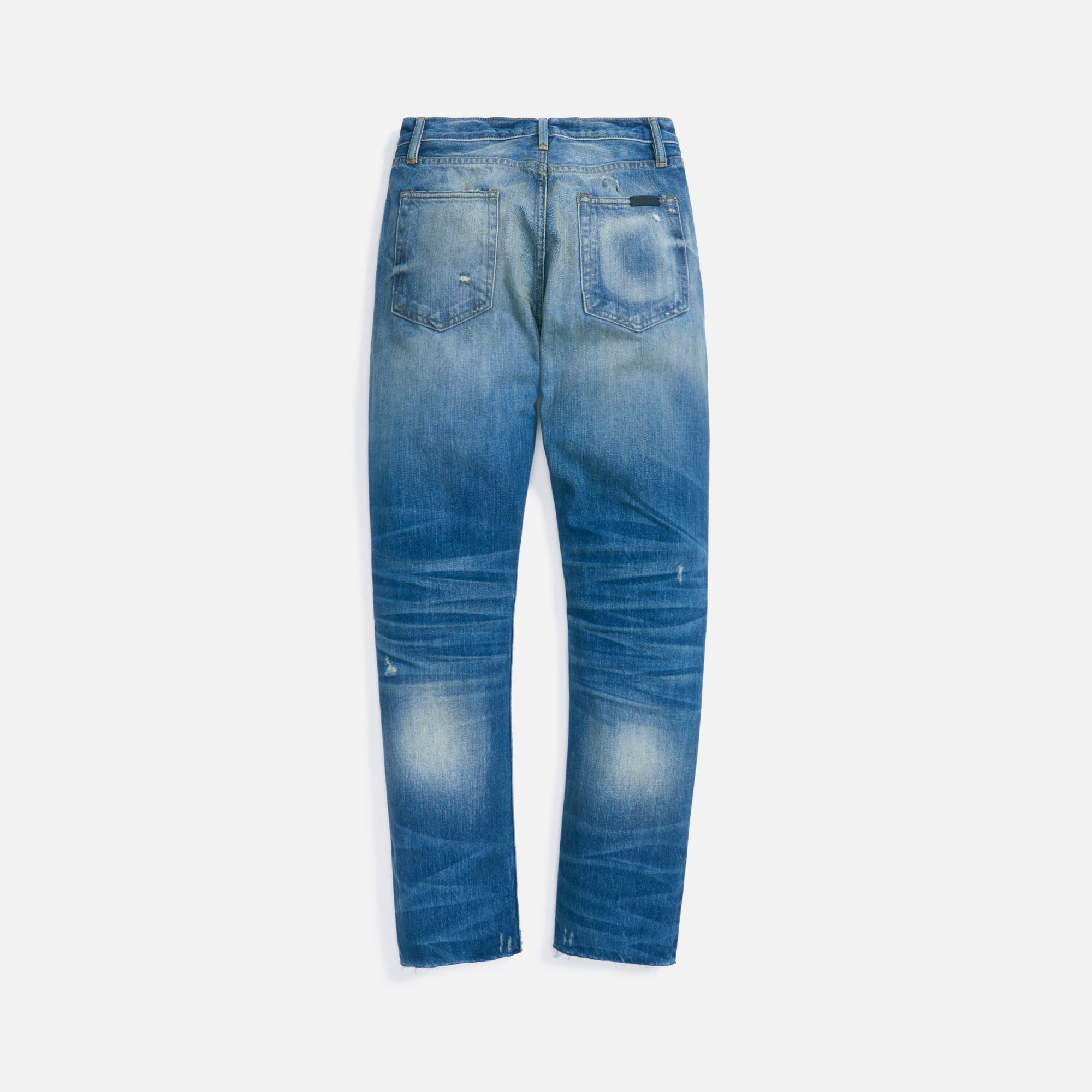 7th Collection Denim 3 Year Vintage Washed Blue Fear of god оригінал – Купити в Україні – вид ззаду - FEAR OF GOD